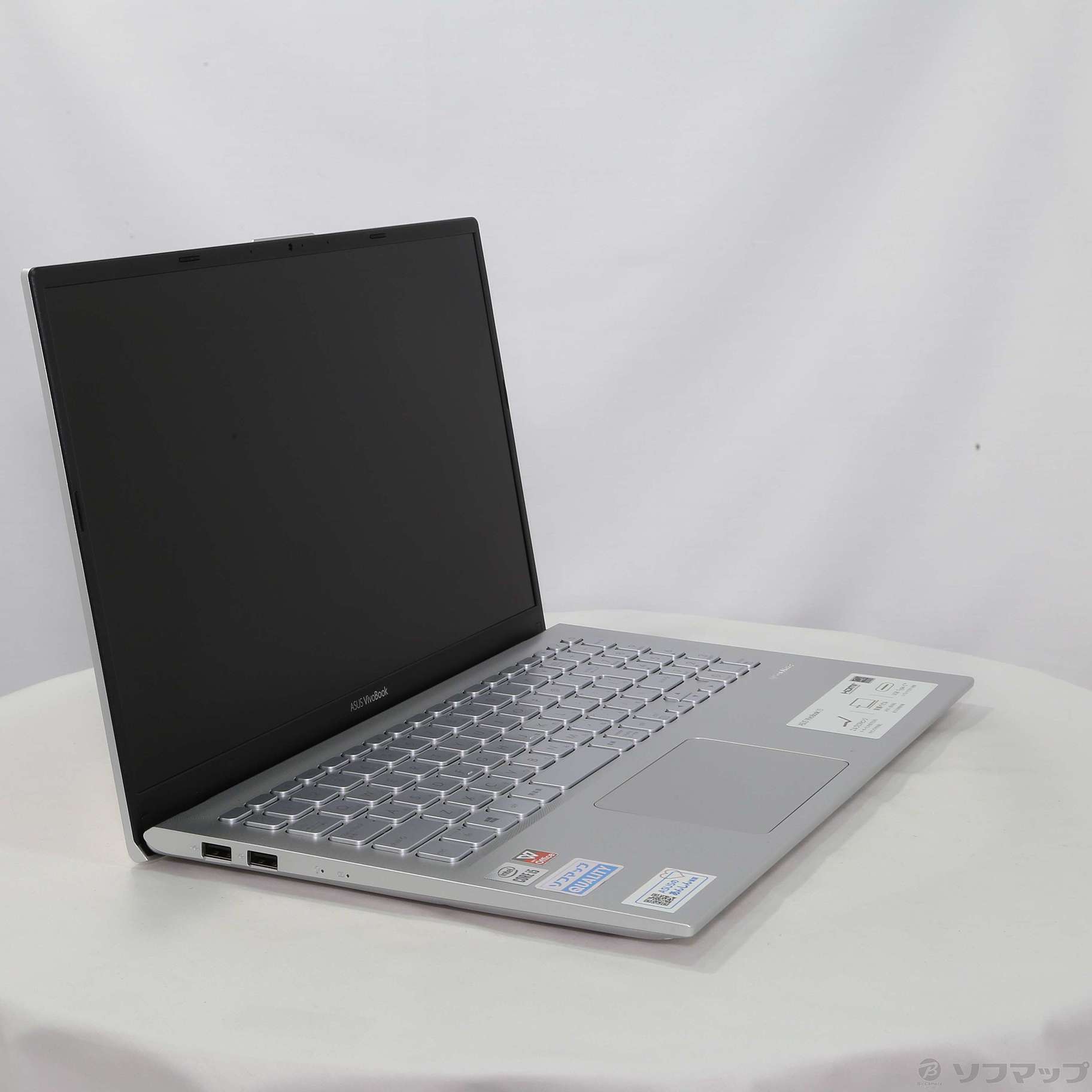 中古】VivoBook 15 X512JA X512JA-EJ245TS トランスペアレントシルバー