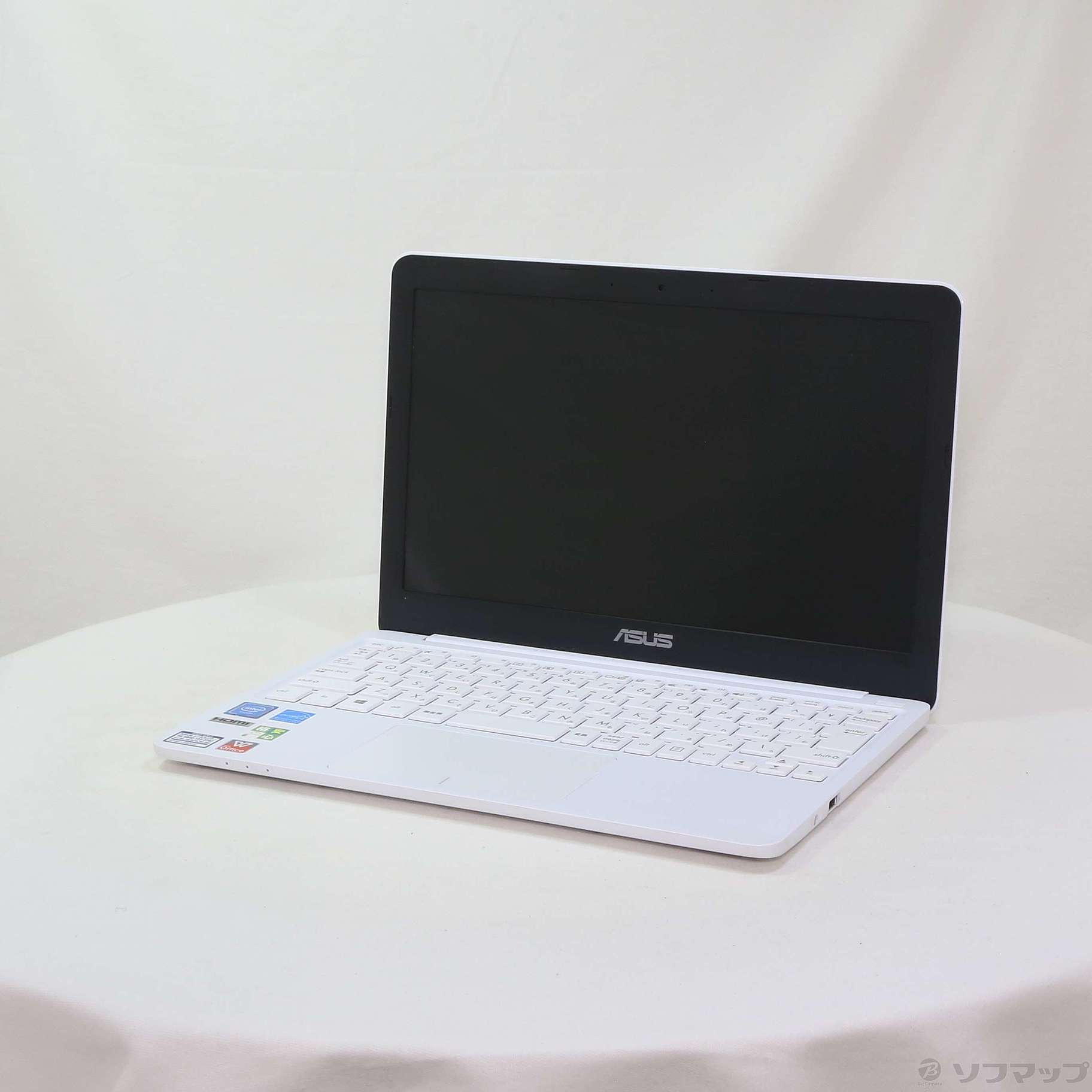 中古】格安安心パソコン VivoBook E200HA E200HA-8350W ホワイト