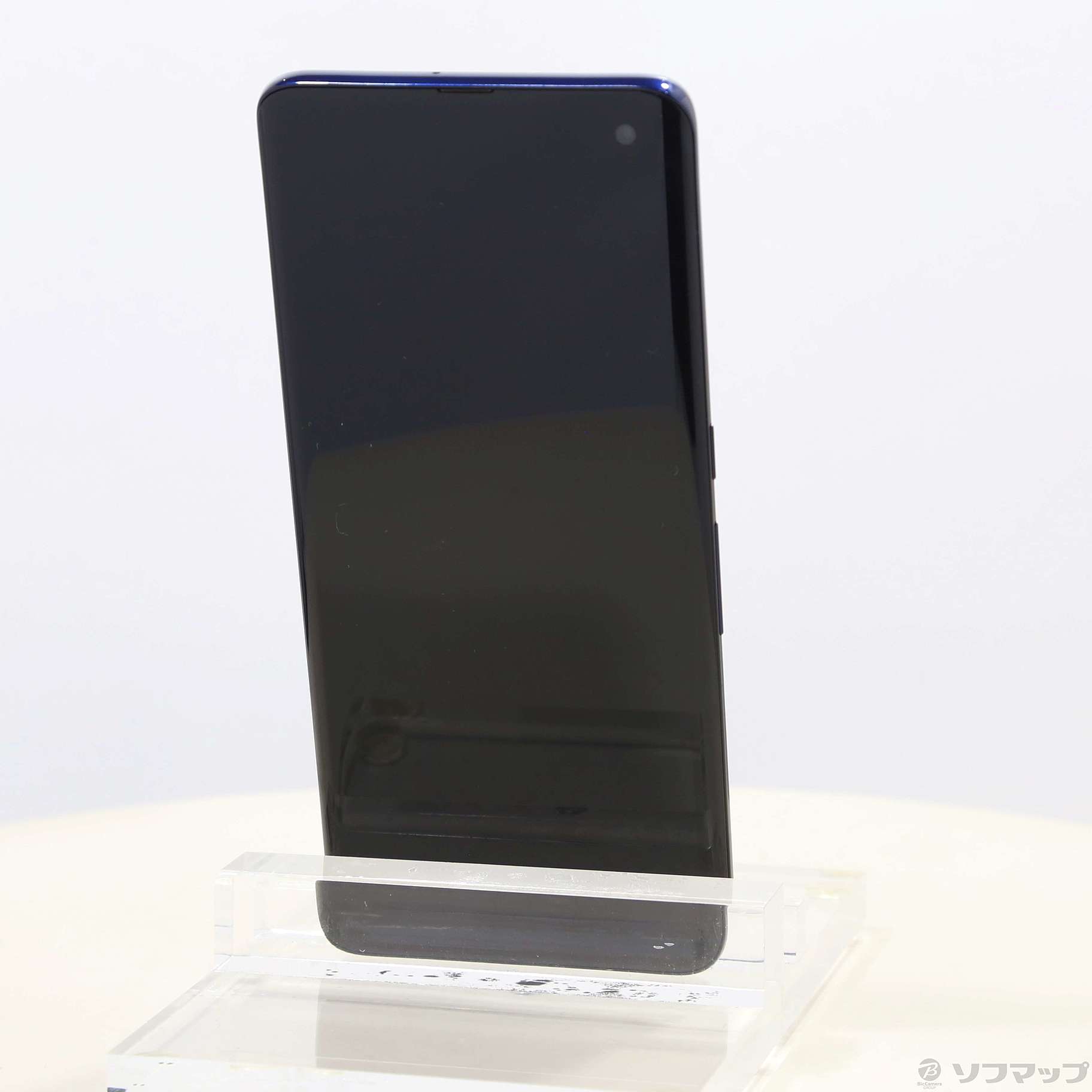 中古】arrows 5G 128GB ネイビーブラック F-51A docomoロック解除SIM  