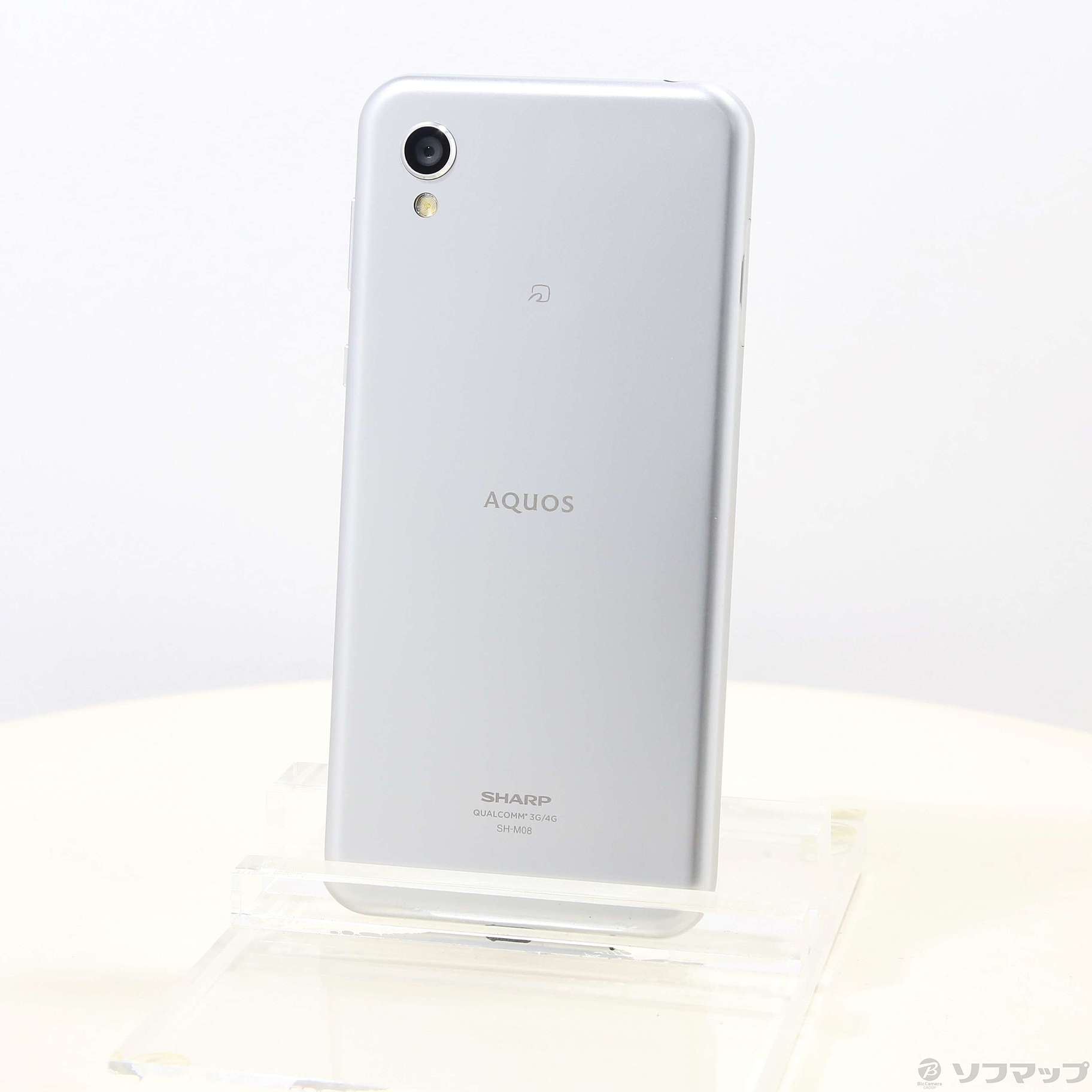 中古】AQUOS sense2 32GB ホワイトシルバー SH-M08 SIMフリー