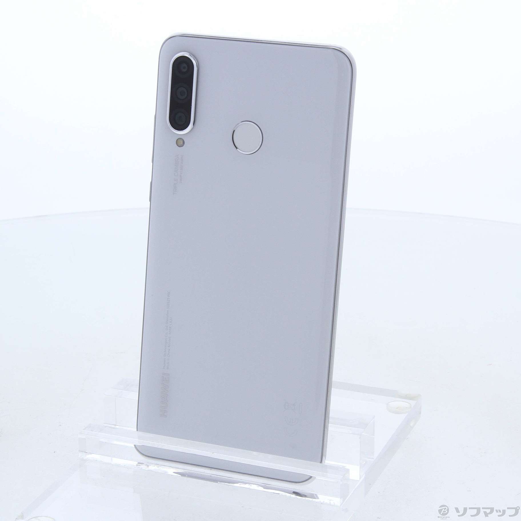 中古】HUAWEI P30 lite 64GB パールホワイト HWSEC3 Y!mobile