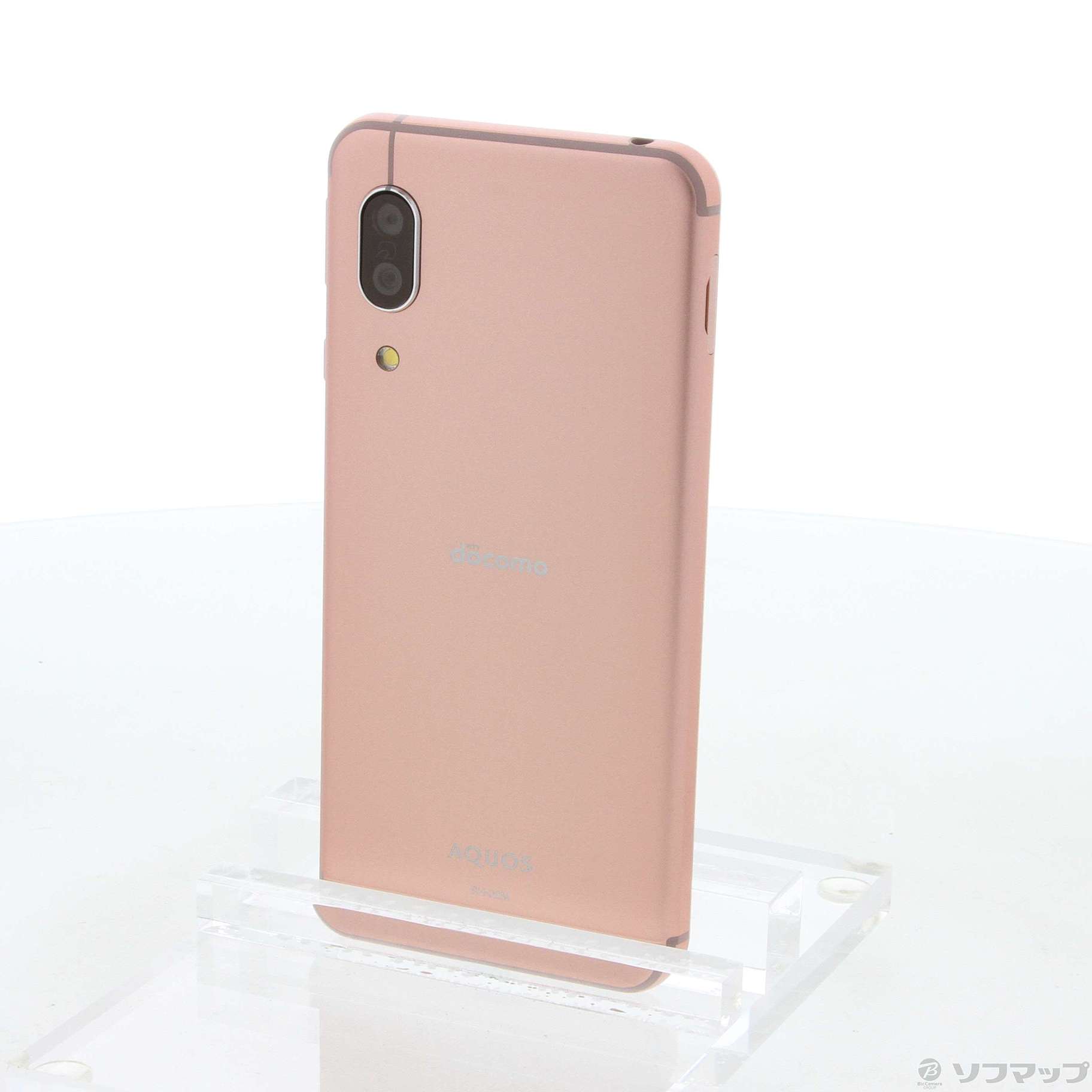 中古】AQUOS sense3 64GB ライトカッパー SH-02M docomoロック解除SIM