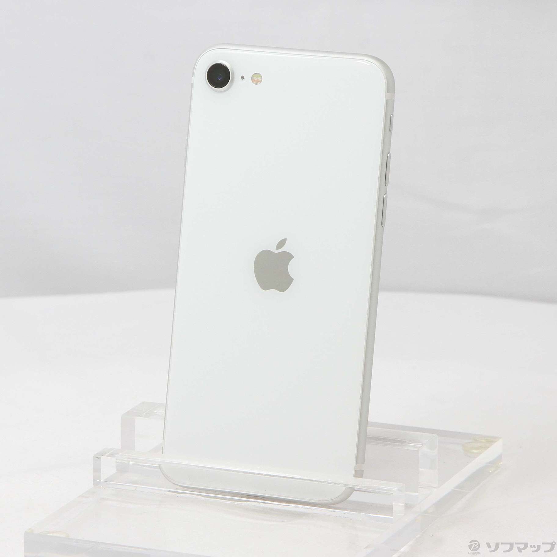 【中古】セール対象品 iPhone SE 第2世代 128GB ホワイト MXD12J／A SIMフリー 01/01(日)値下げ