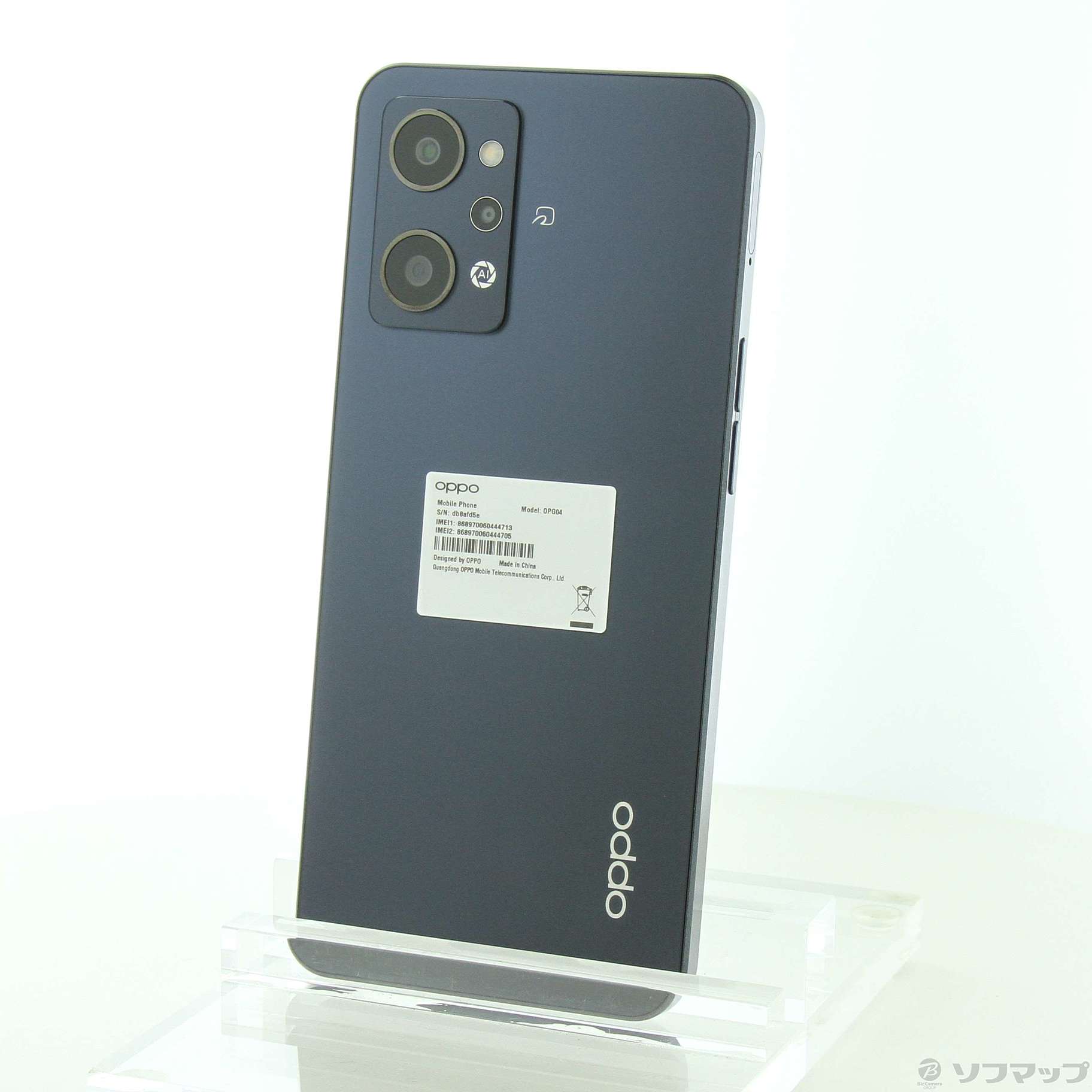 OPPO Reno7 A 128GB スターリーブラック OPG04 auロック解除SIMフリー ◇09/03(土)値下げ！