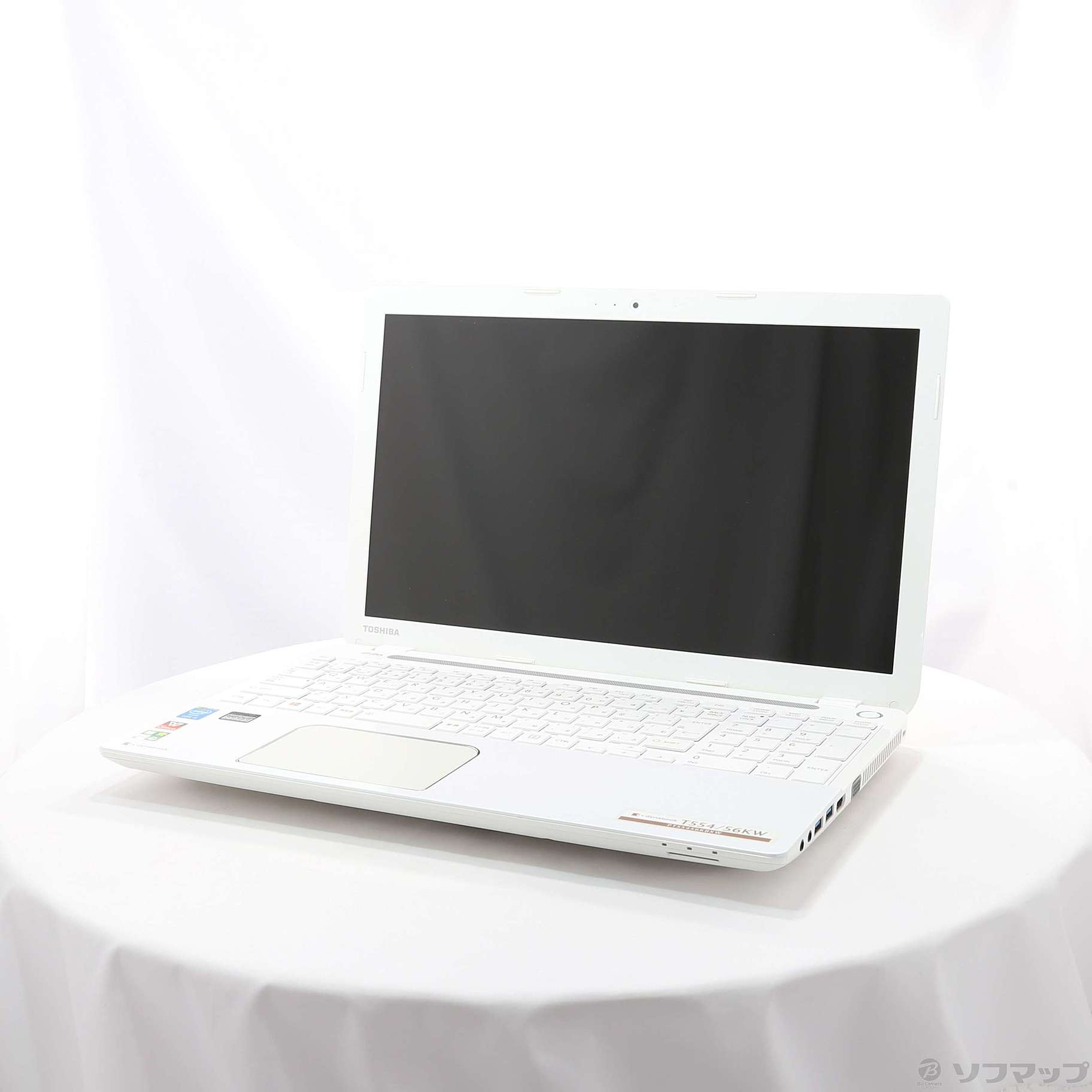 格安安心パソコン dynabook T554／56KW PT55456KBXW リュクスホワイト