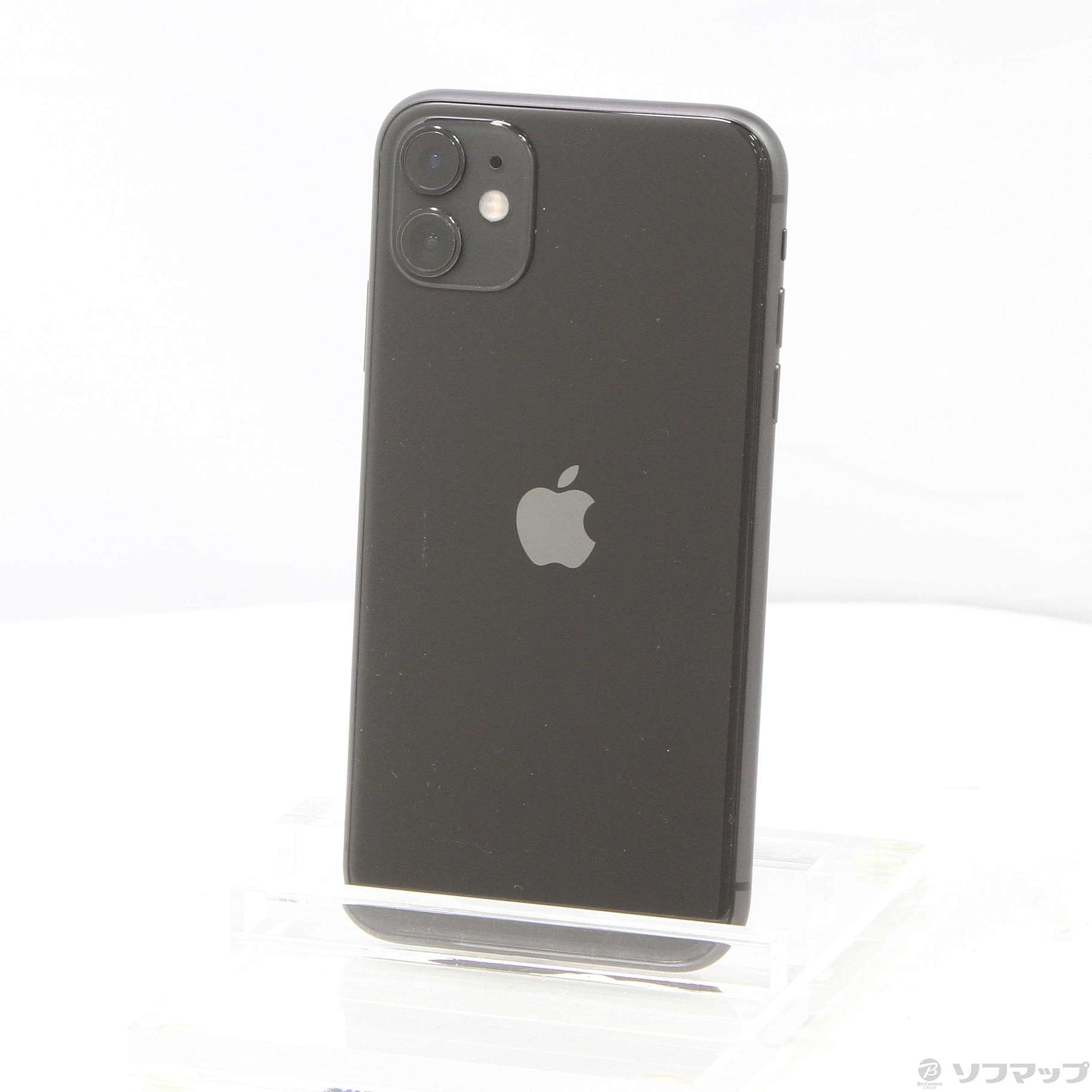 中古】iPhone11 256GB ブラック MWM72J／A SoftBank