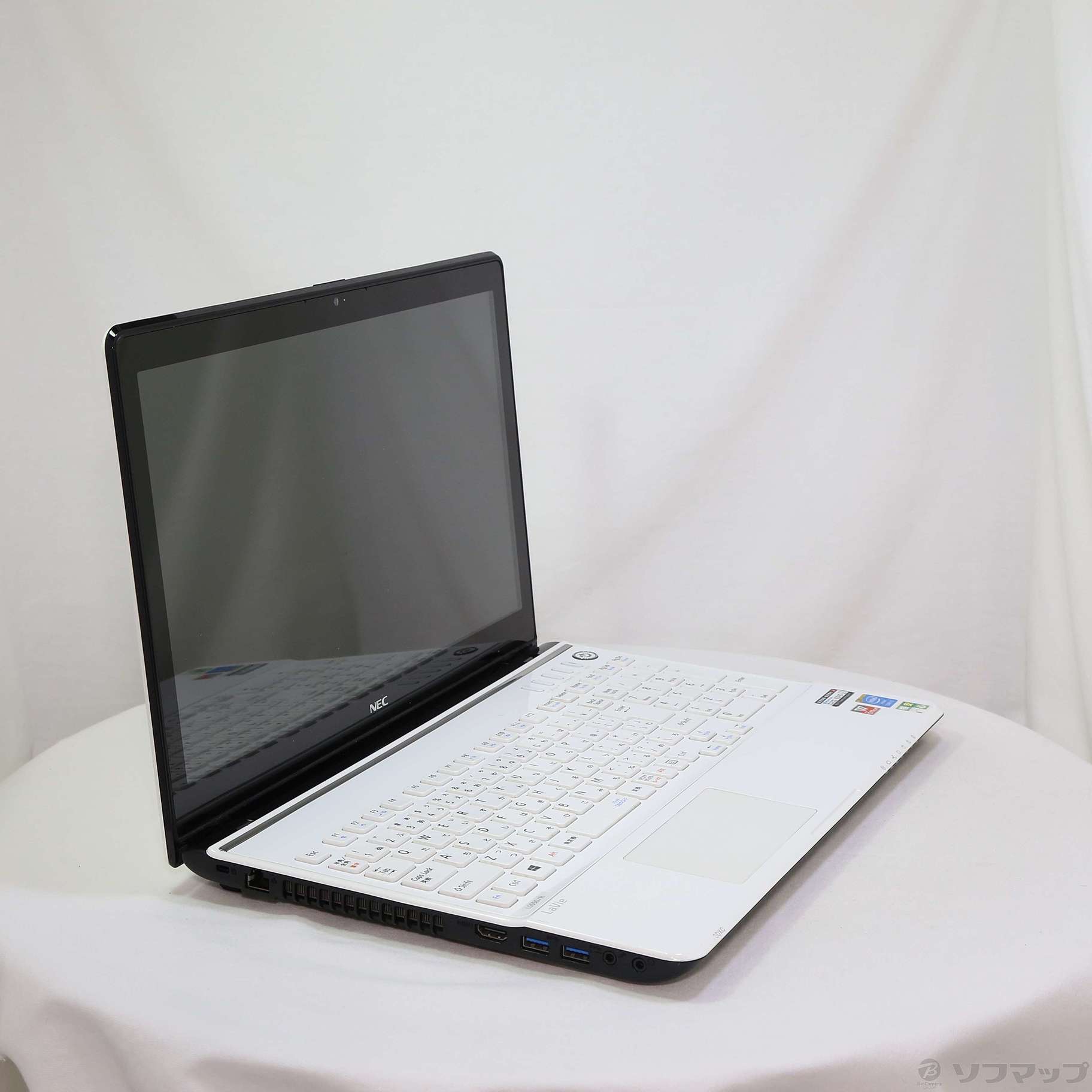 中古】格安安心パソコン LaVie S PC-LS550RSW エクストラホワイト