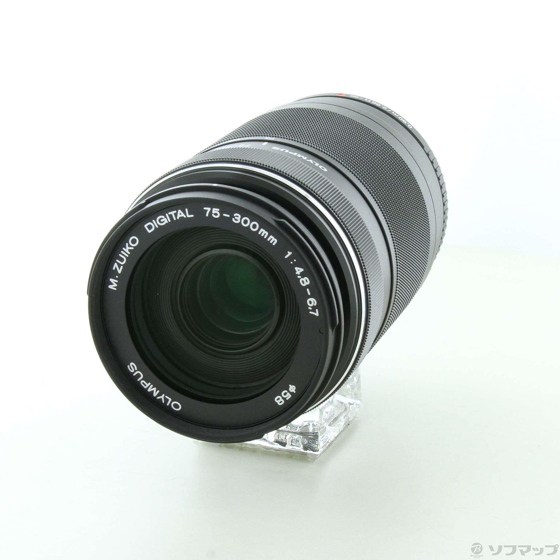 中古】M.ZUIKO DIGITAL ED 75-300mm F4.8-6.7 II ブラック