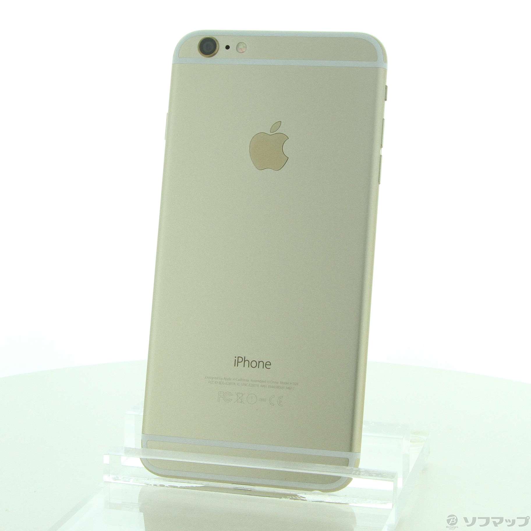 【中古】iPhone6 Plus 128GB ゴールド MGAF2J／A SoftBank [2133041778053] - リコレ