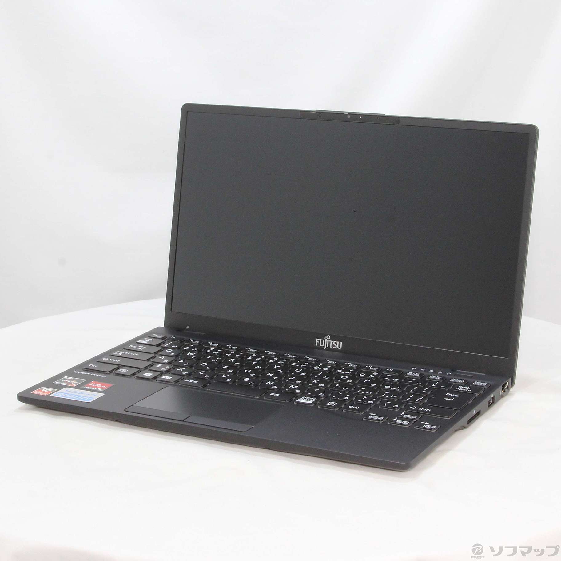 中古】LIFEBOOK UH75／F3 FMVU75F3BC ピクトブラック ◇01/08(日