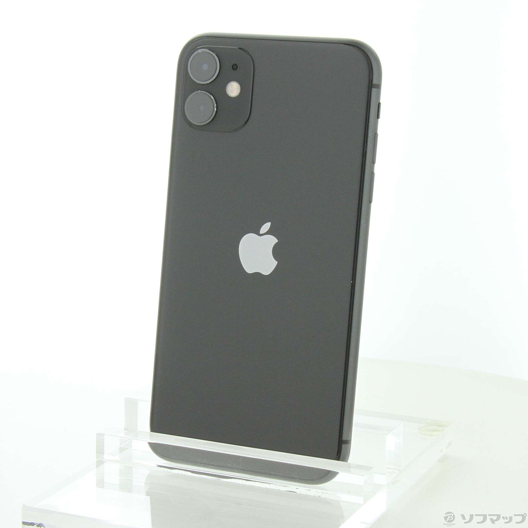 中古】iPhone11 128GB ブラック MWM02J／A SIMフリー ◇08/17(水