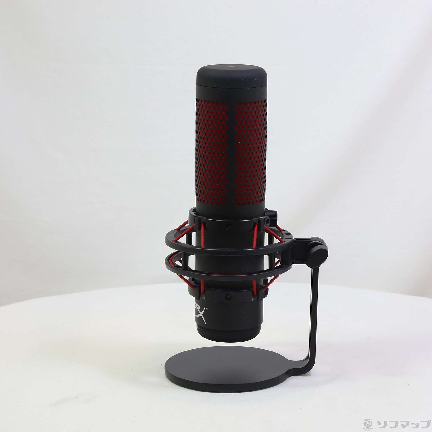 中古】HyperX QuadCast スタンドアロンマイク HX-MICQC-BK