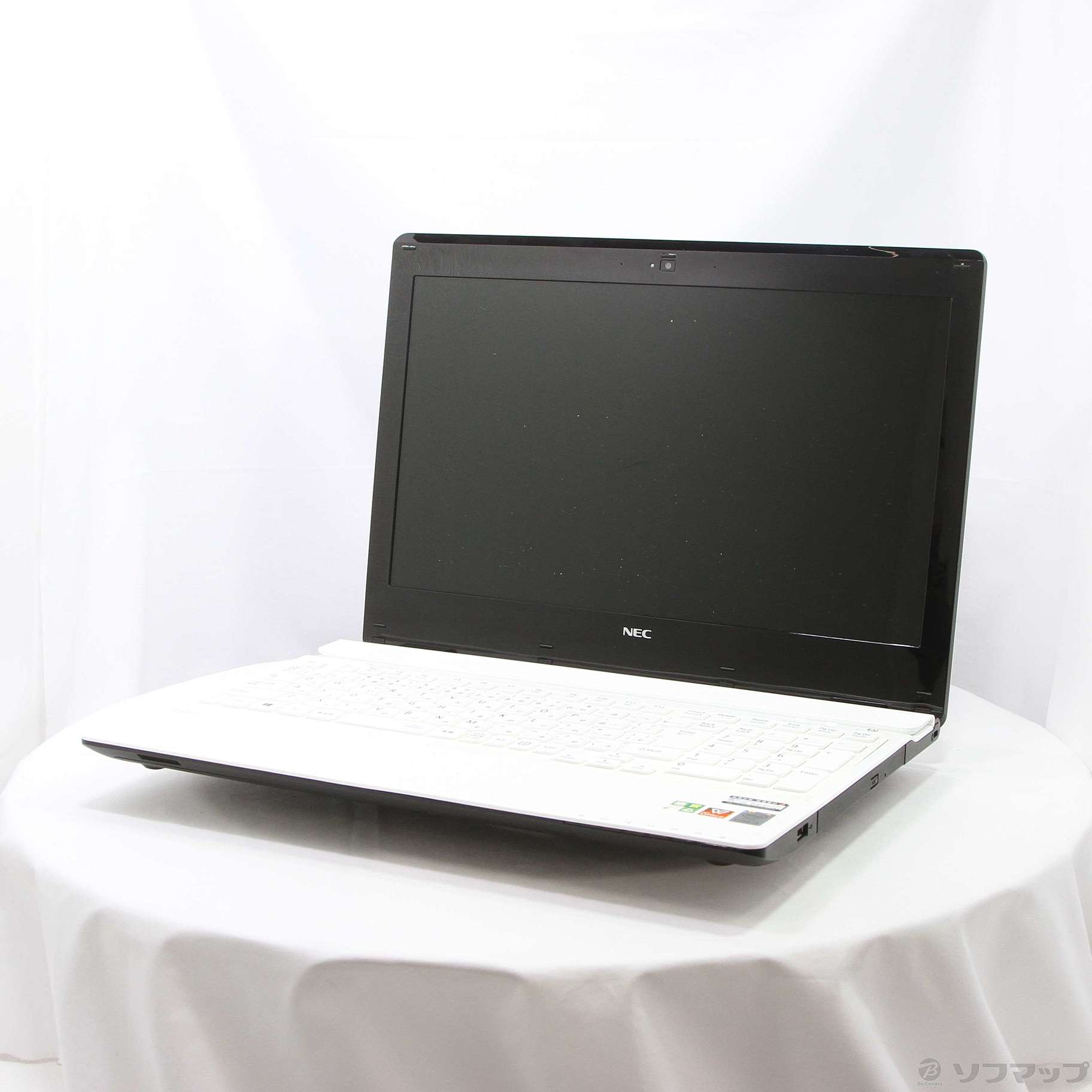 〔中古品〕 格安安心パソコン LaVie Note Standard NS350／AAW PC-NS350AAW クリスタルホワイト