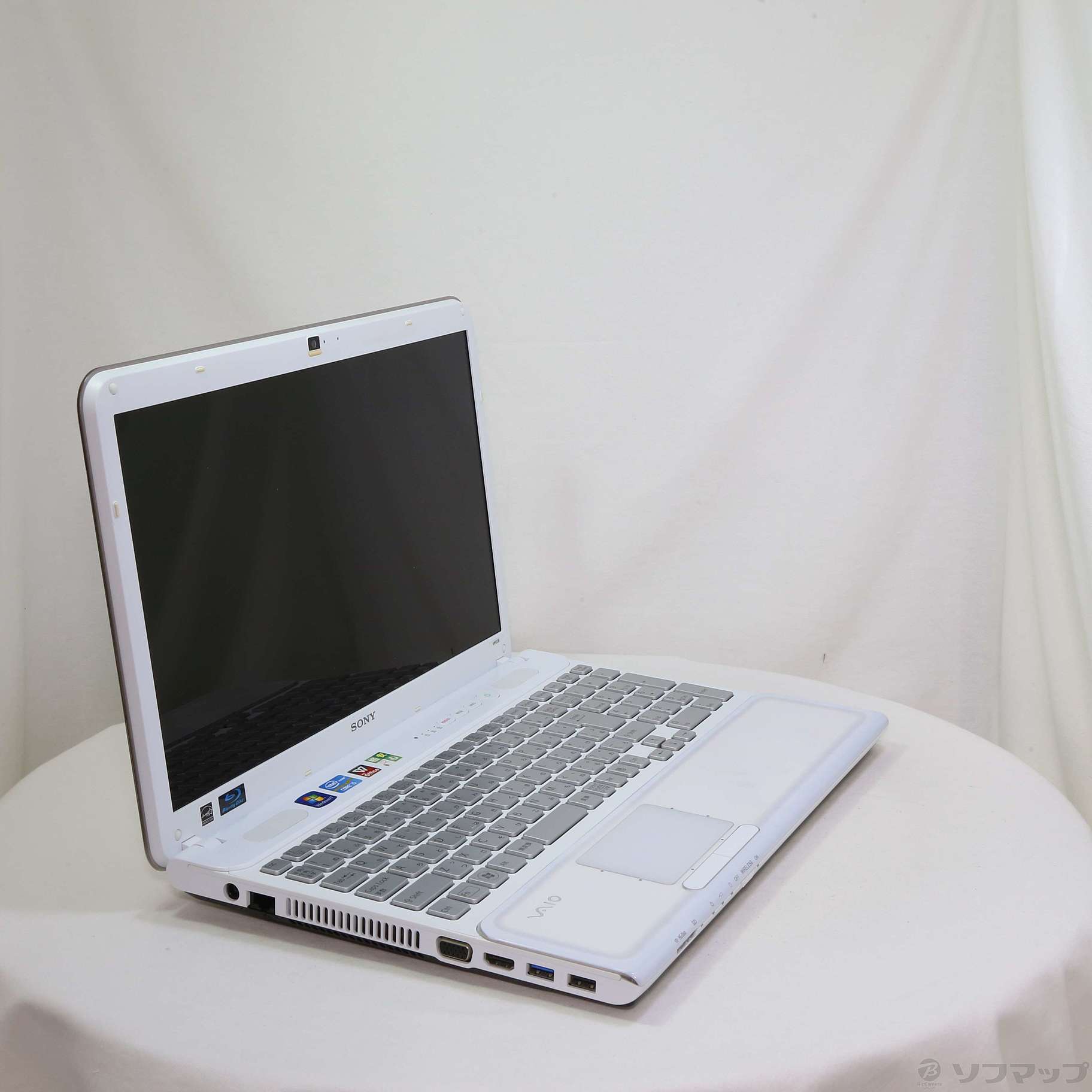 中古】格安安心パソコン VAIO C VPCCB49FJ／W ホワイト [2133041815109 