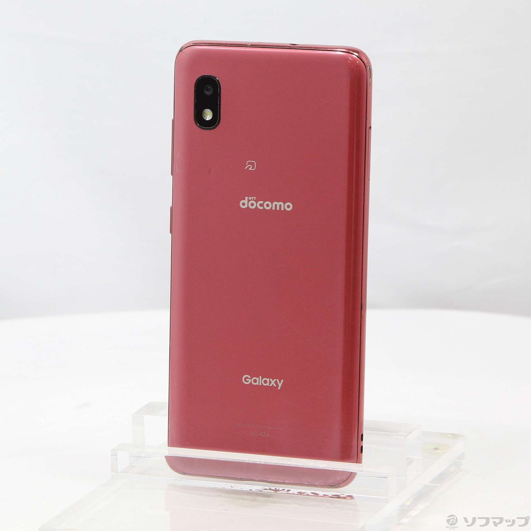 中古】GALAXY A21 64GB レッド SC-42A docomoロック解除SIMフリー ...