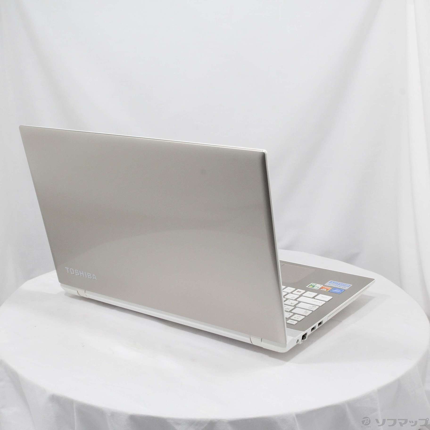 中古】格安安心パソコン dynabook T45／VG PT45VGP-SJA サテンゴールド