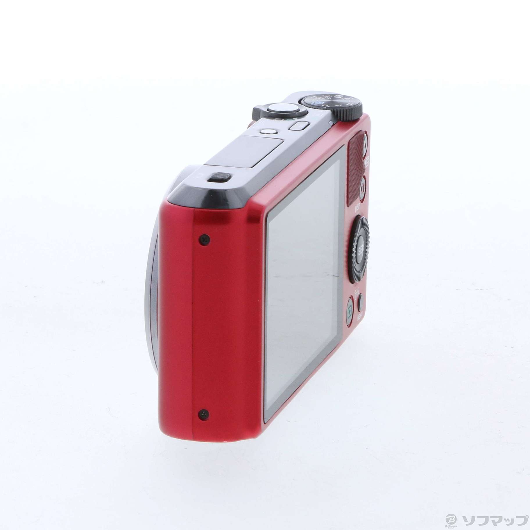 返品保証】 カシオ Casio EXLIM EX-ZR800 レッド 18x バッテリー付き