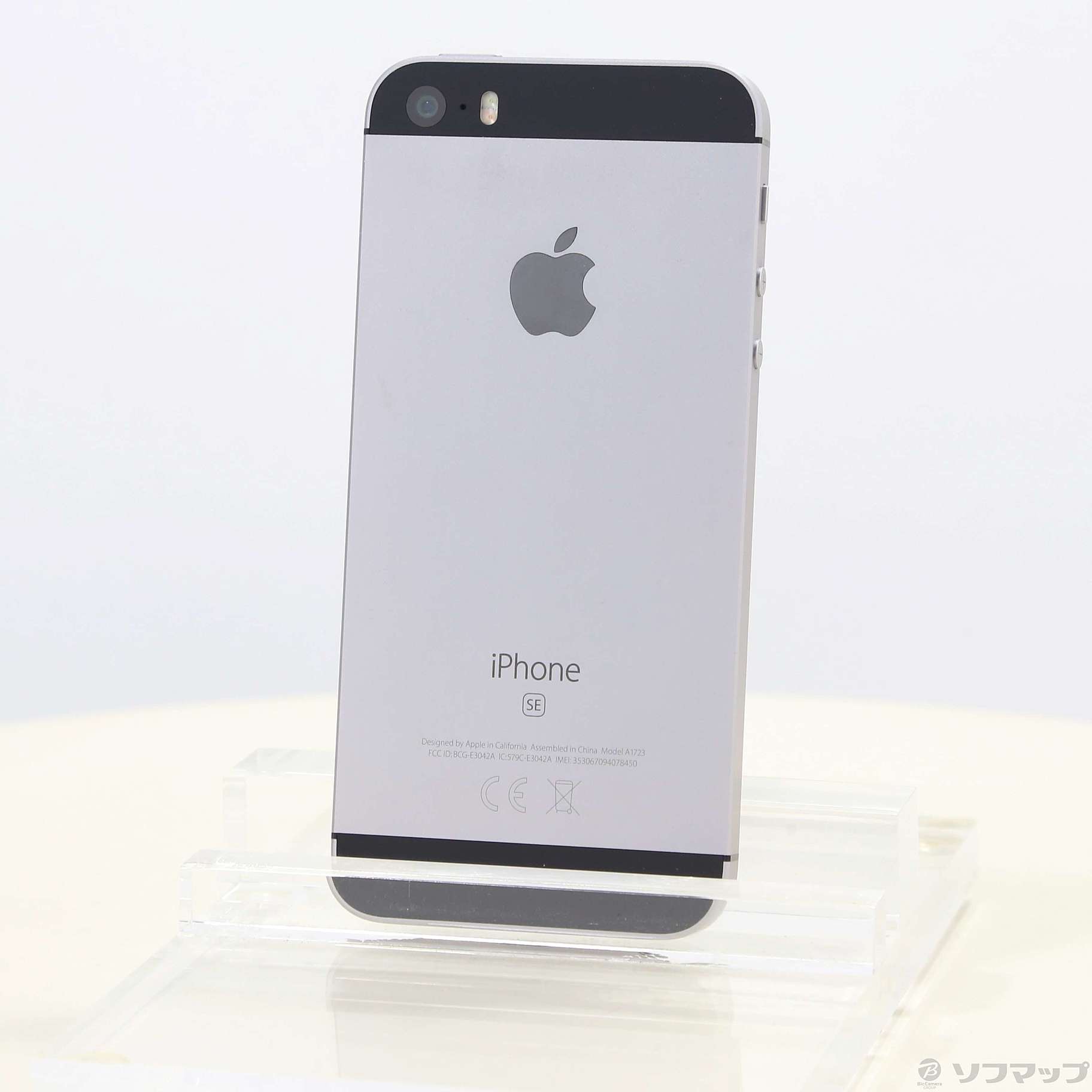 【極美品】iPhone SE MP822J/A スペースグレイ 32GB 中古】iPhone SE 32GB スペースグレイ MP822J／A SIMフリー