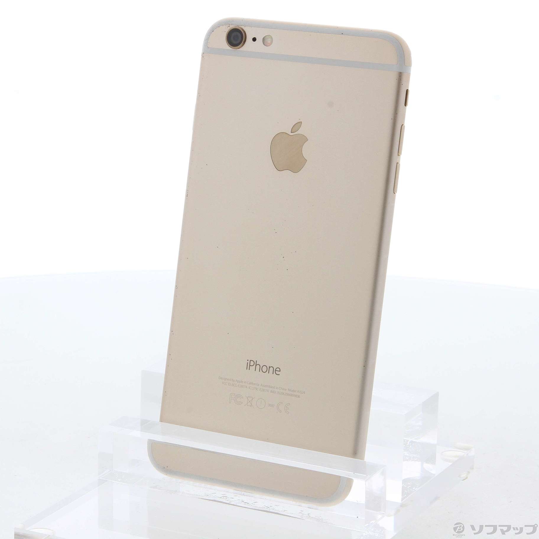 iPhone6 Plus 128GB ゴールド MGAF2J／A au