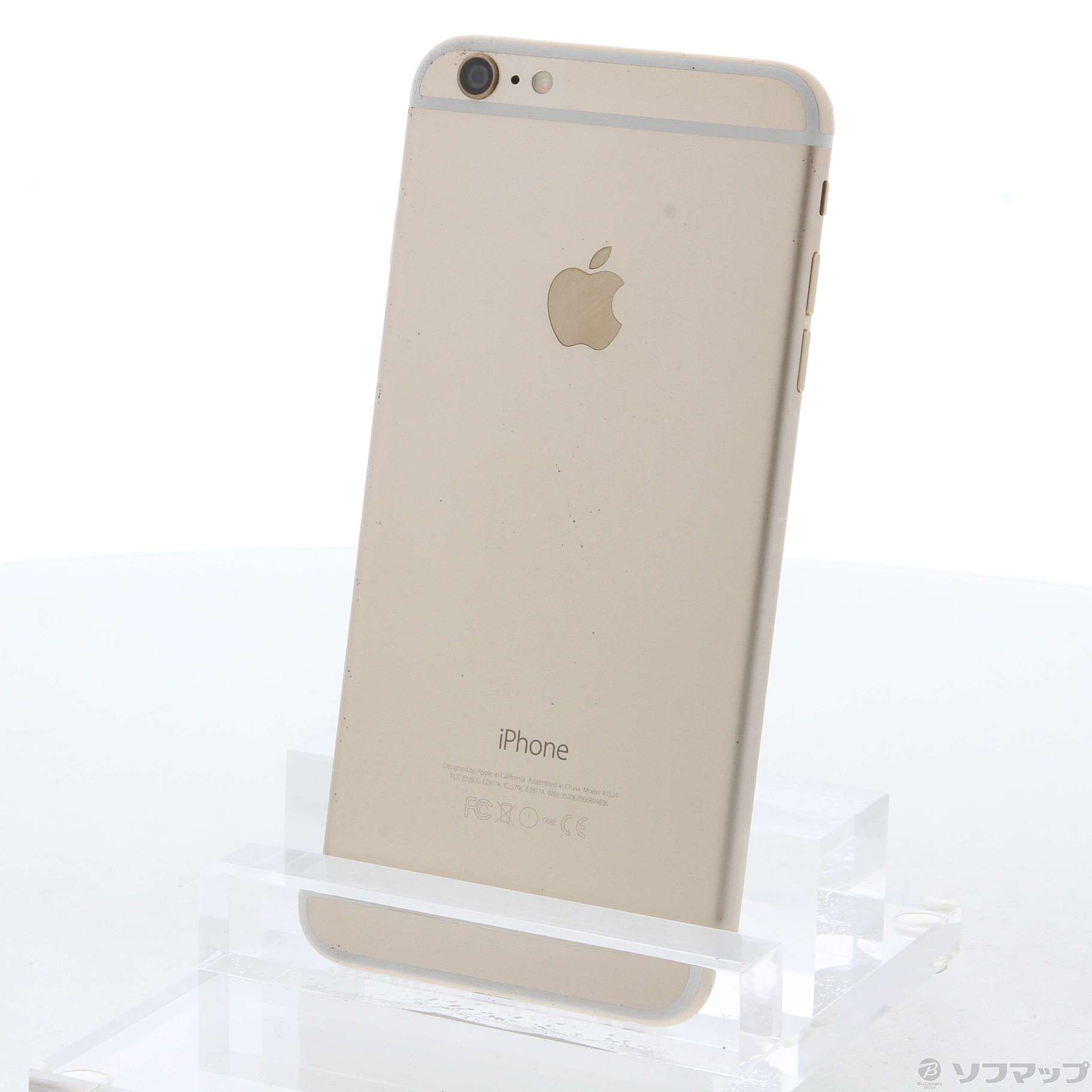 スマートフォン本体iphone6 plus AU 128GB ランクC