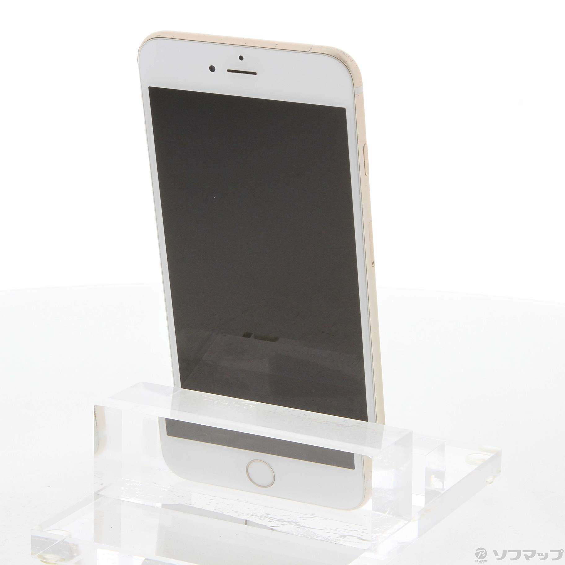 中古】iPhone6 Plus 128GB ゴールド MGAF2J／A au [2133041889940