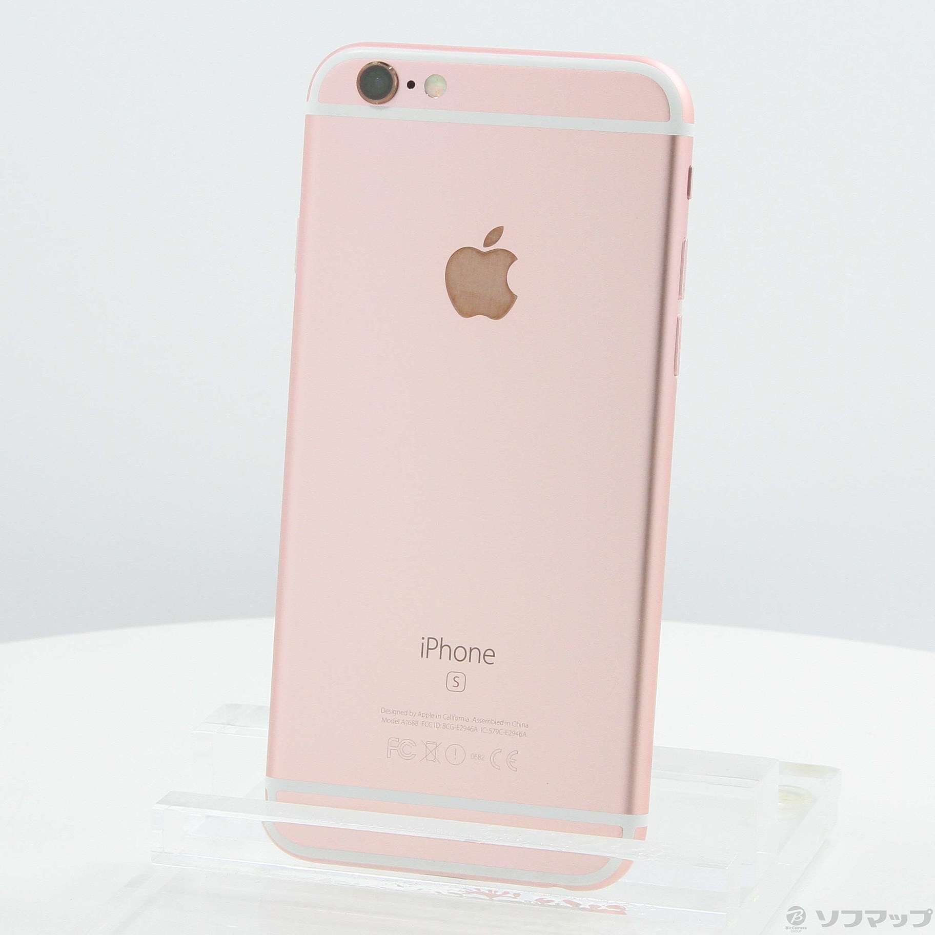 中古】iPhone6s 64GB ローズゴールド NKQR2J／A SIMフリー