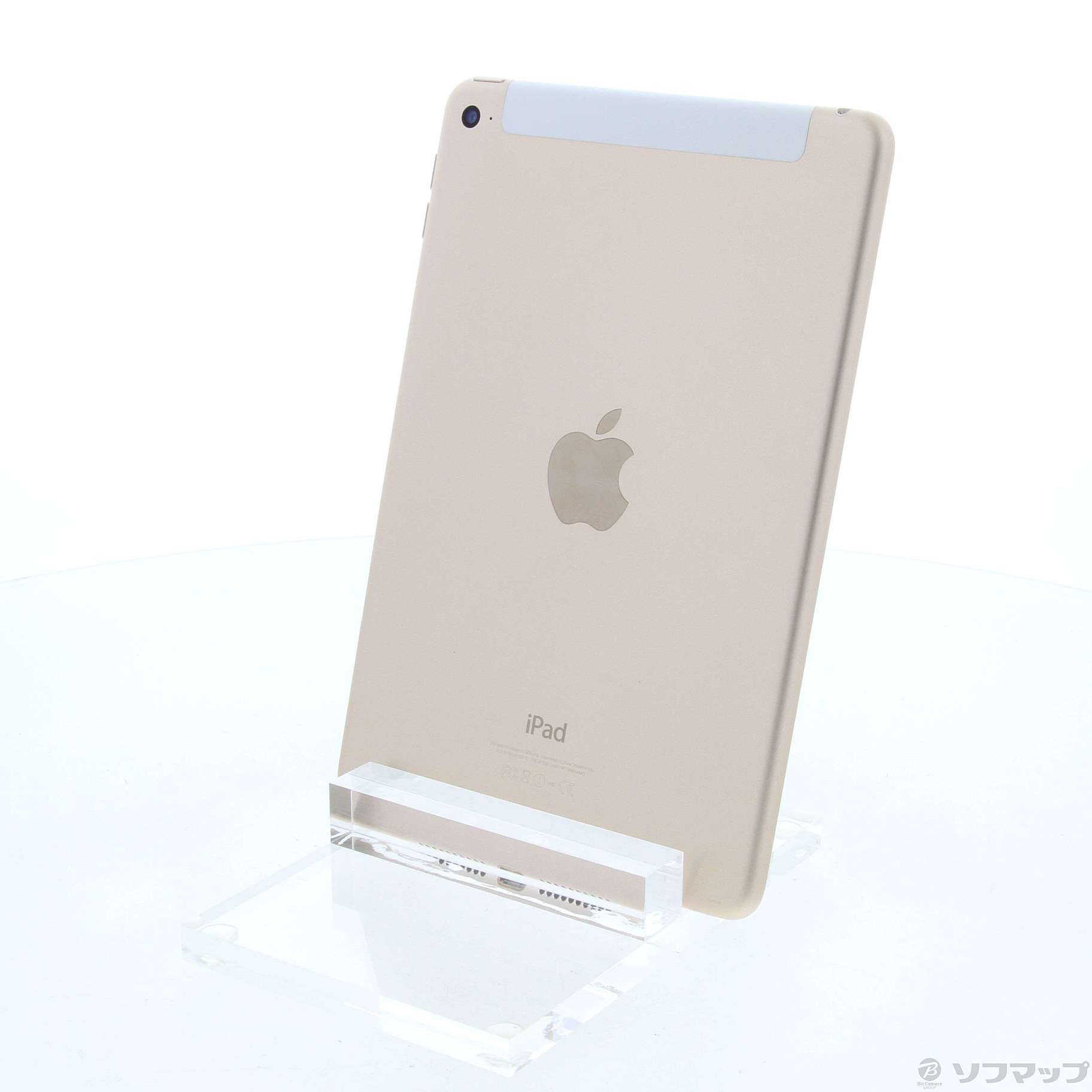 中古】iPad mini 4 128GB ゴールド MK782J／A auロック解除SIMフリー