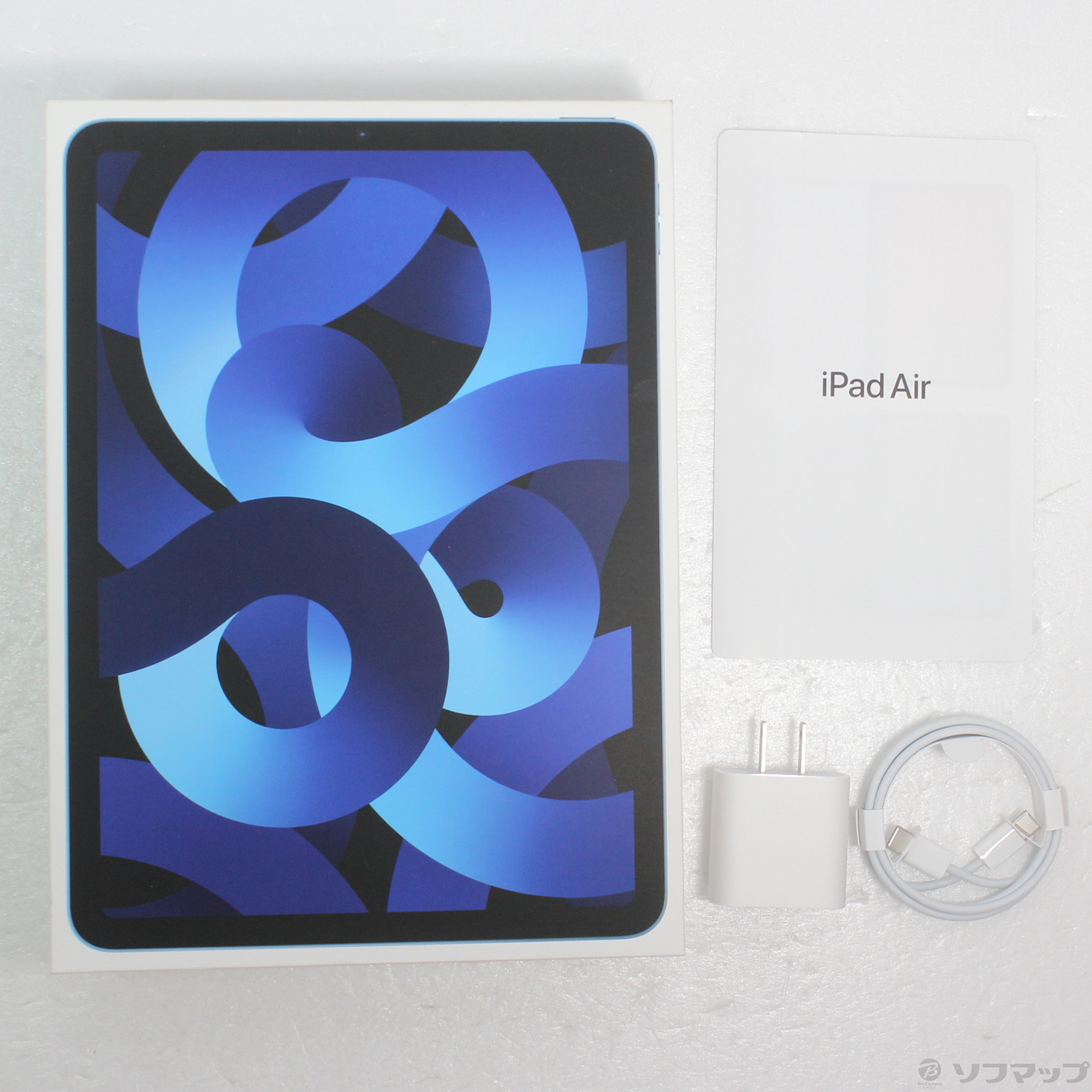 中古】iPad Air 第5世代 64GB ブルー MM9E3J／A Wi-Fi [2133041901635