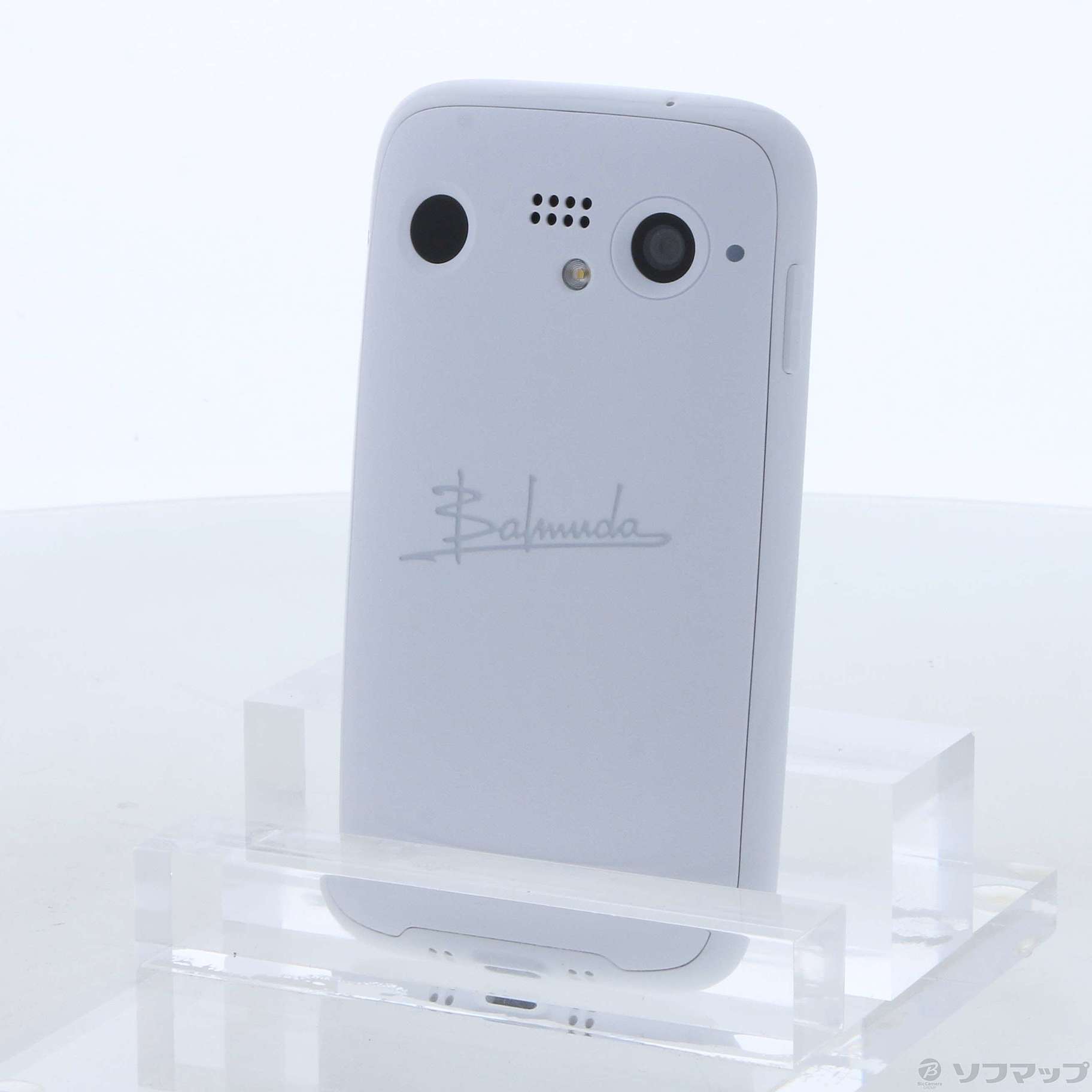 スマートフォン/携帯電話 スマートフォン本体 全商品オープニング価格 BALMUDA Phone ホワイト SoftBank版SIMフリー 