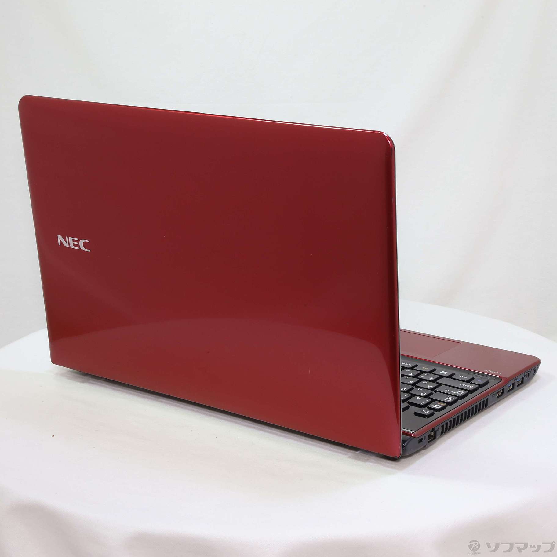 中古】格安安心パソコン LaVie S PC-LS350TSR-E3 ルミナスレッド