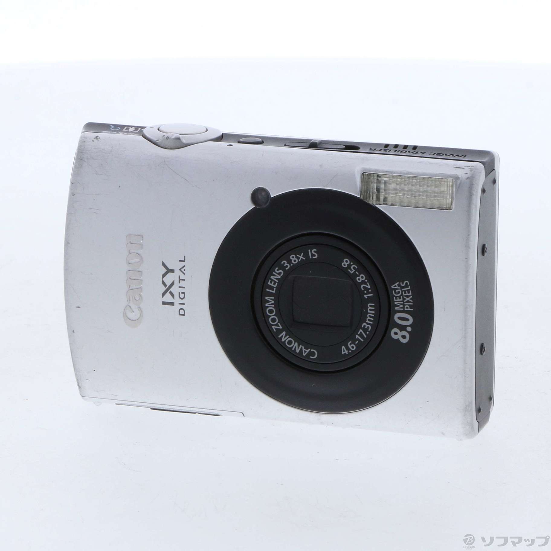 中古】IXY DIGITAL 910 IS 800万画素／3.8倍ズーム／ブラック