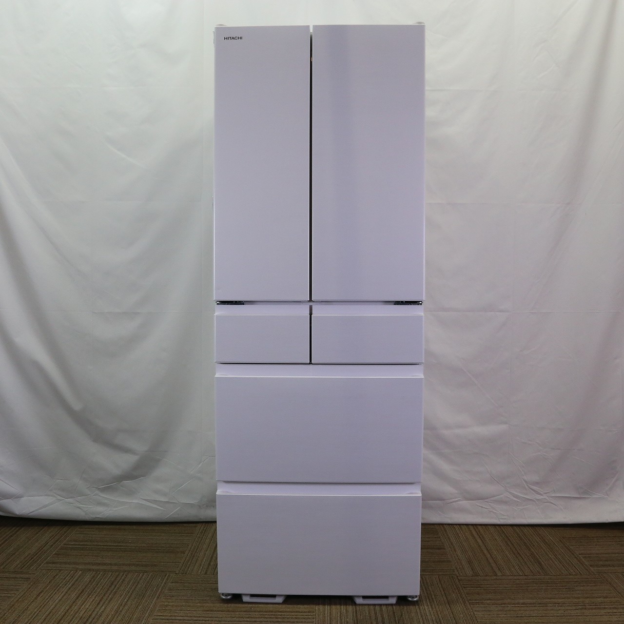 中古】〔展示品〕 冷蔵庫 HWタイプ ピュアホワイト R-HW54S-W ［6ドア
