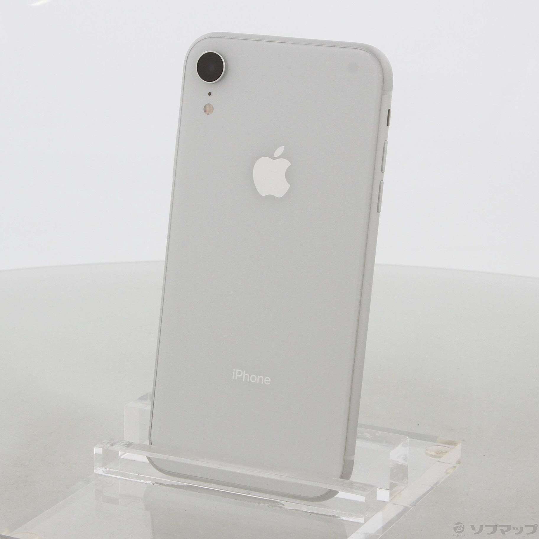 iPhone XR 128GB white SoftBankスマートフォン/携帯電話