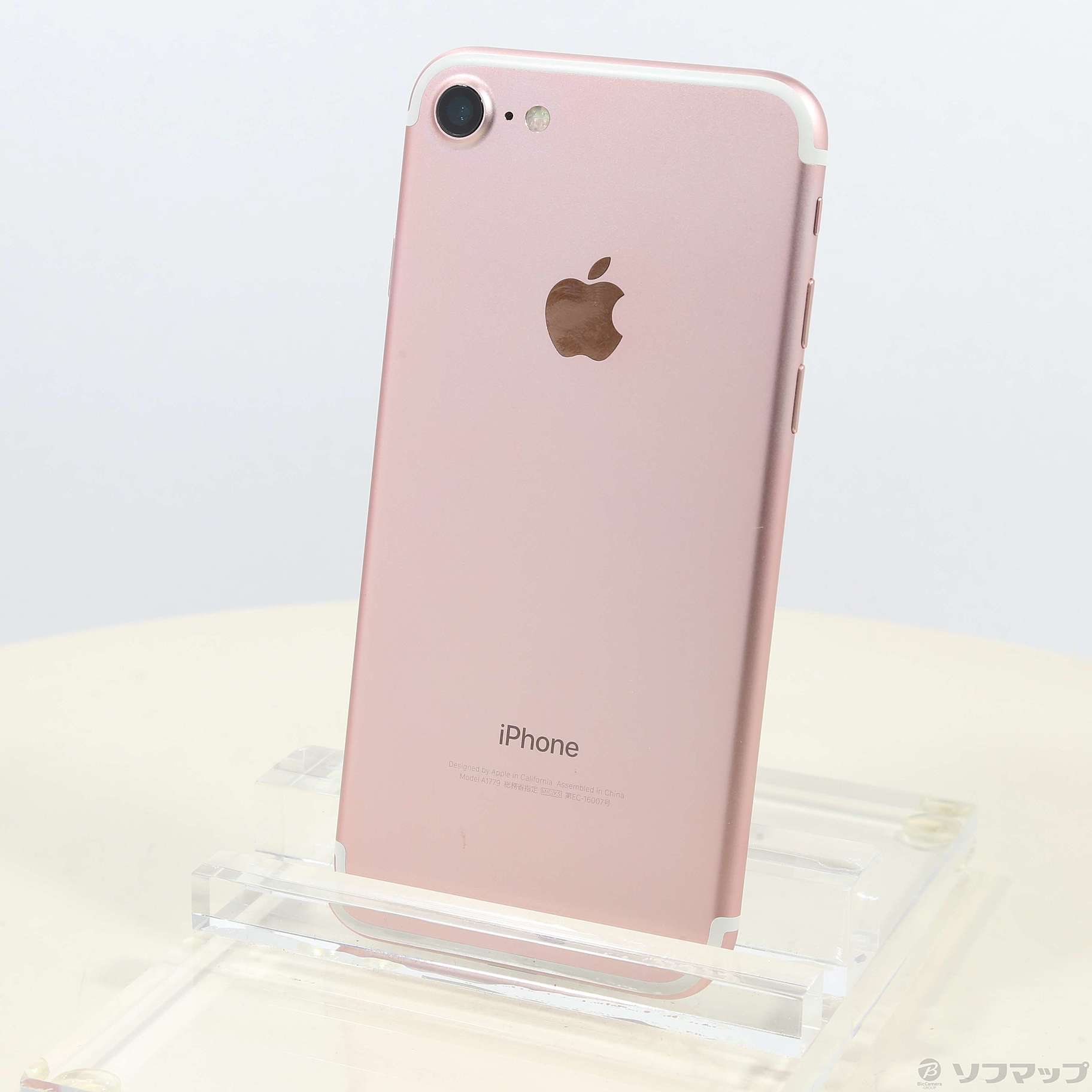 中古】iPhone7 128GB ローズゴールド MNCN2J／A SIMフリー