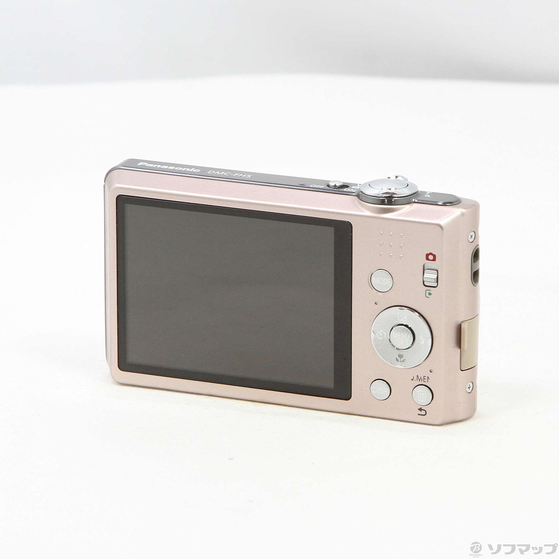 中古】LUMIX DMC-FH5-N (1610万画素／4倍／SDXC／ピンクゴールド