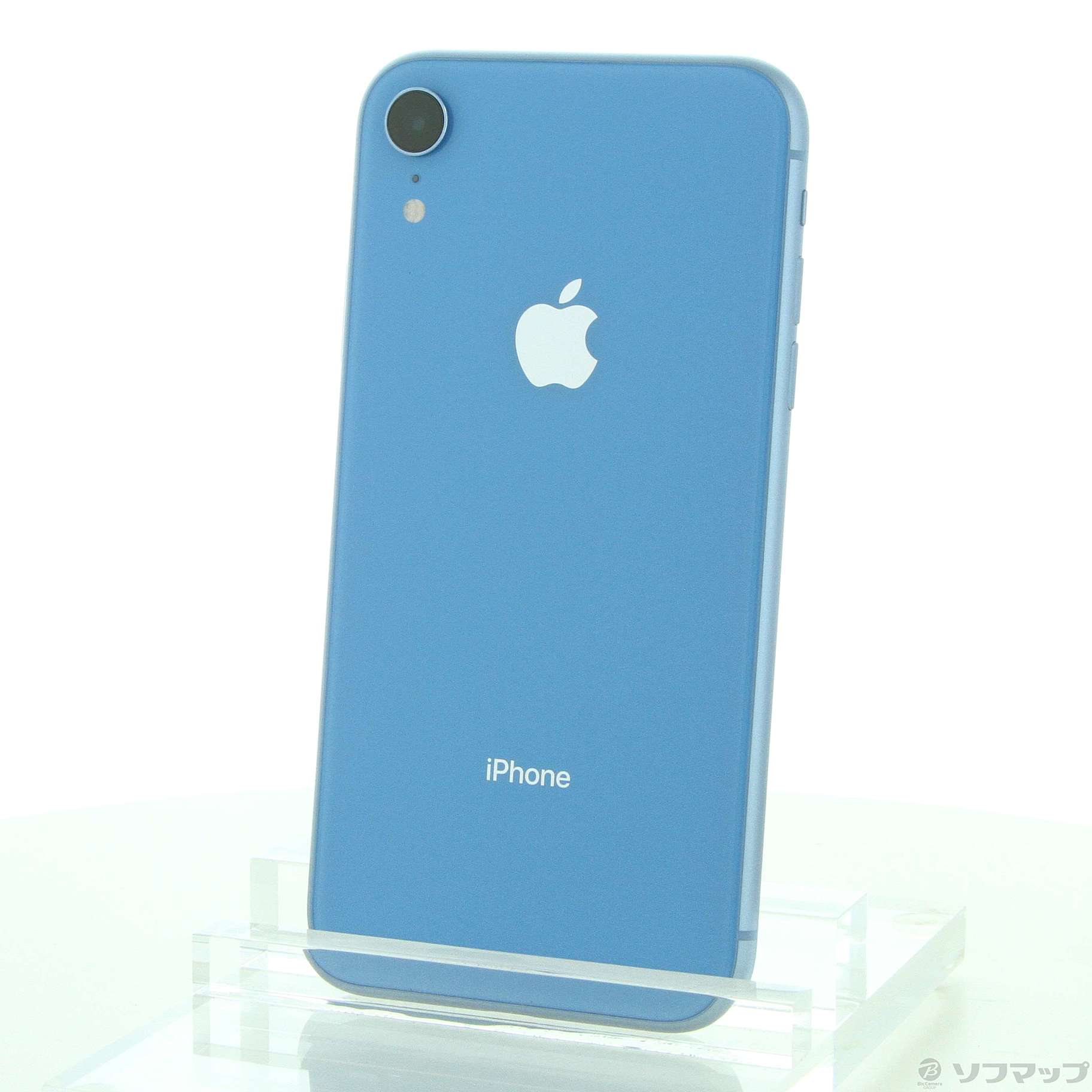 中古】iPhoneXR 128GB ブルー MT0U2J／A SIMフリー [2133041966733