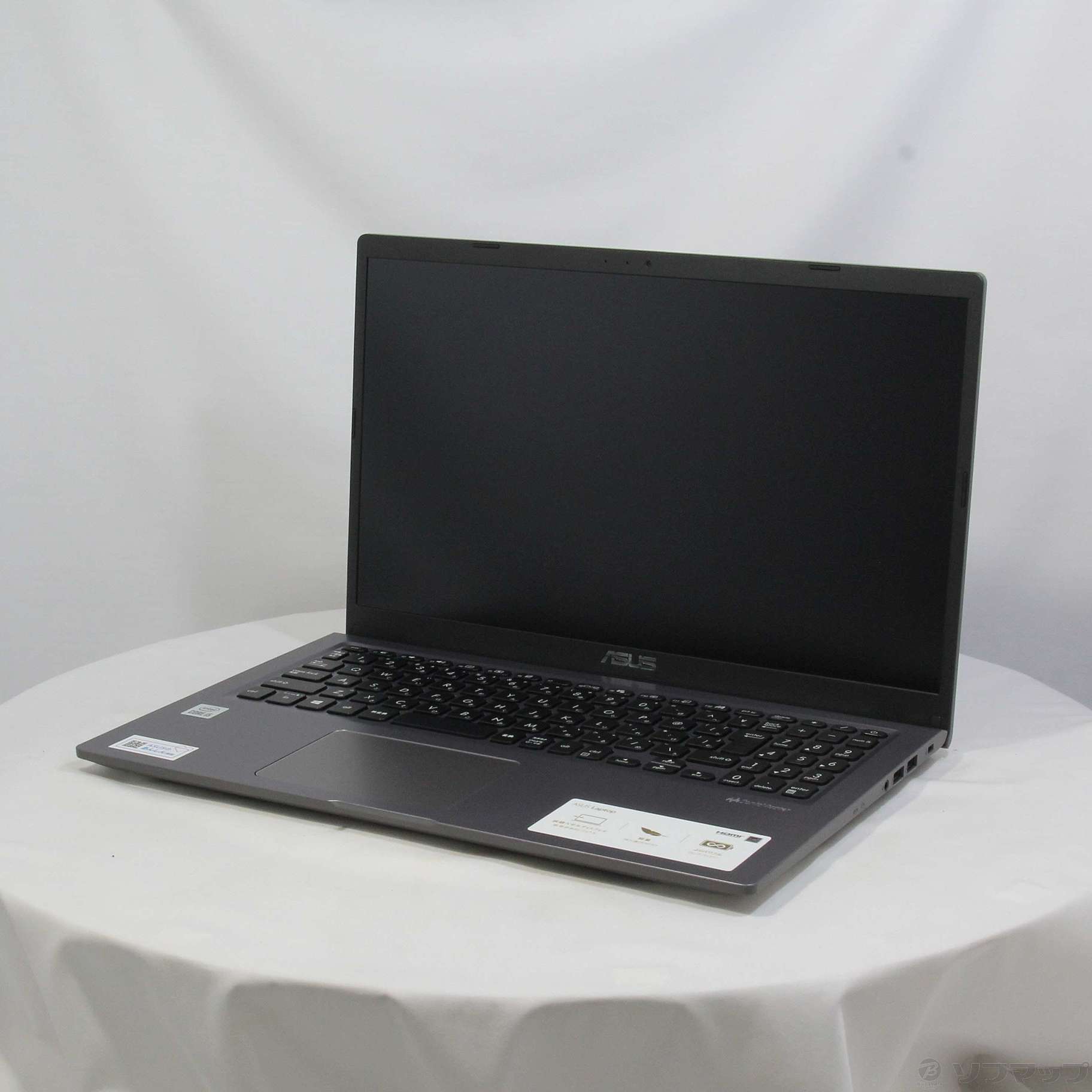 中古】〔展示品〕 ASUS X515JA X515JA-BQ1827WS スレートグレー 中古】〔展示品〕 ASUS X515JA X515JA-BQ1827WS スレートグレー