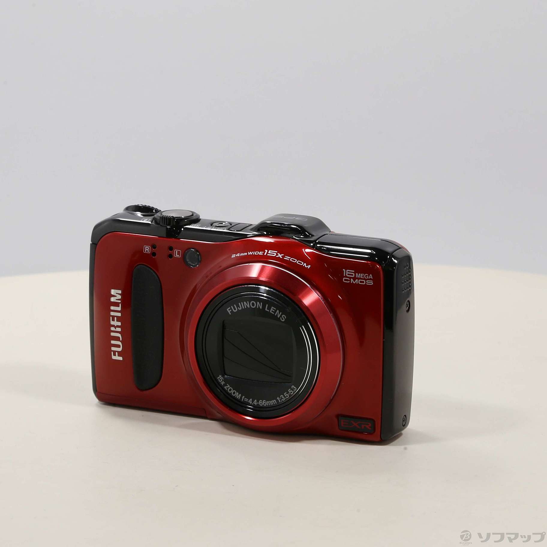 中古】FinePix F550EXR (1600万画素／15倍／レッド／SDXC) ◇01/04(水