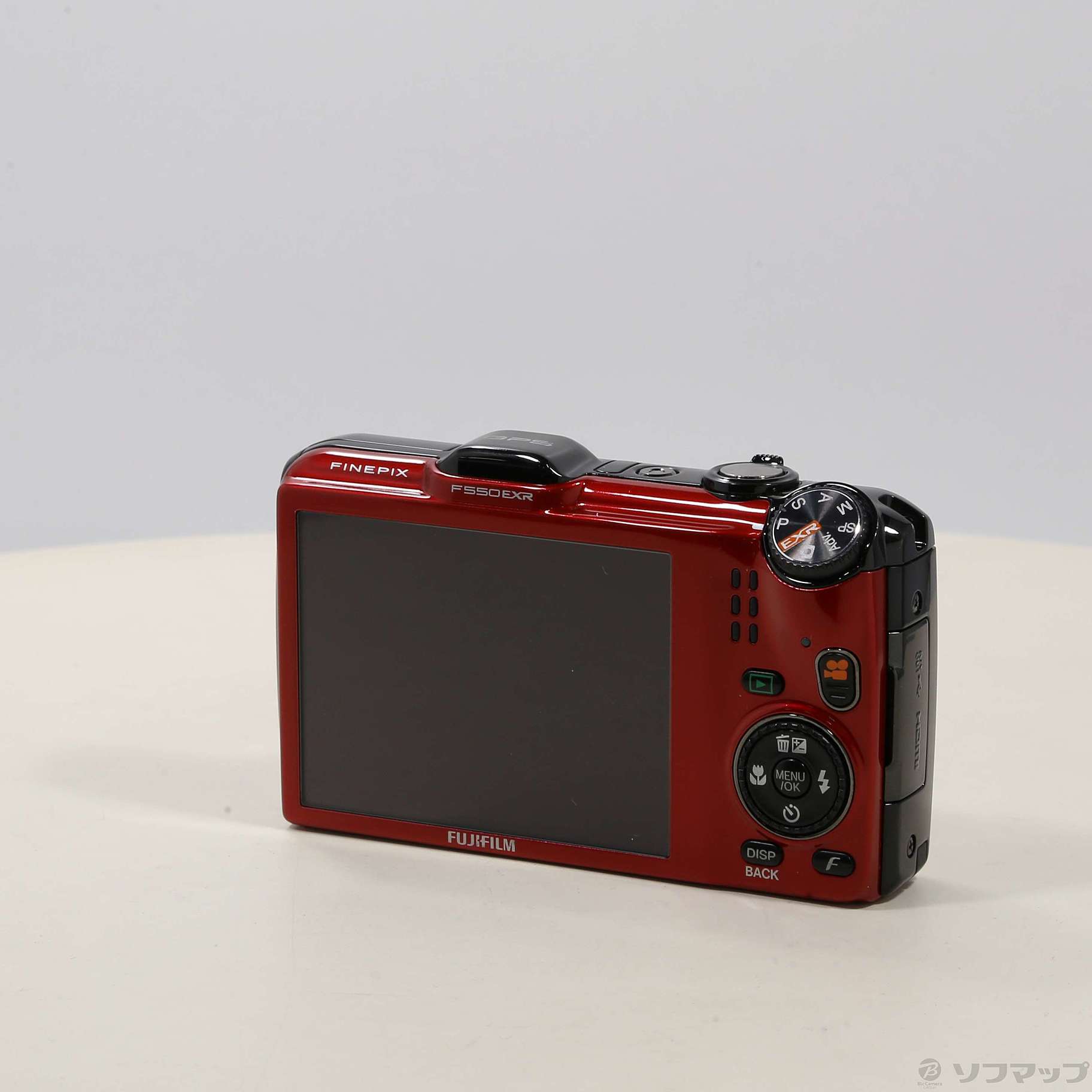 FinePix F550EXR (1600万画素／15倍／レッド／SDXC) ◇01/04(水)値下げ！