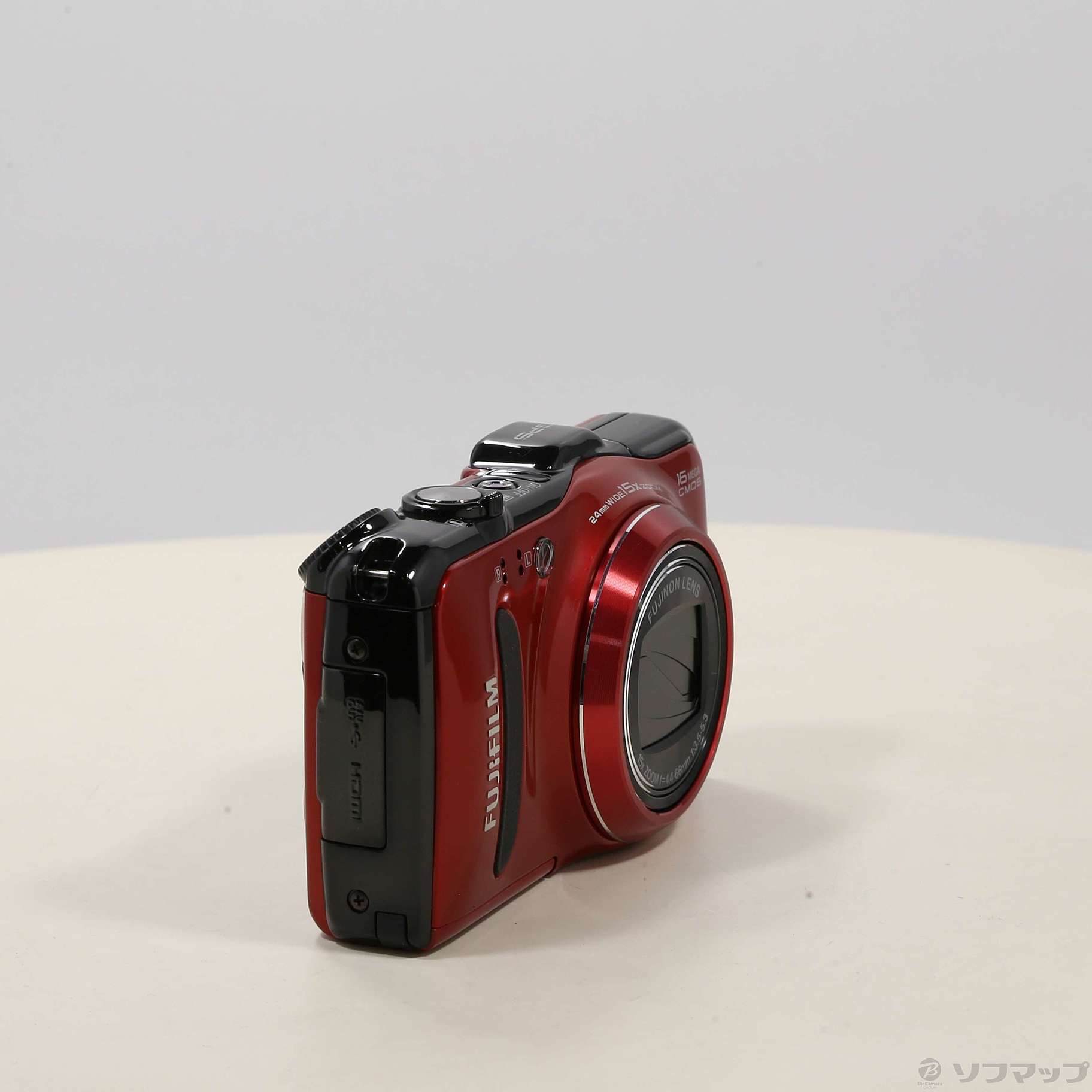 FinePix F550EXR (1600万画素／15倍／レッド／SDXC) ◇01/04(水)値下げ！