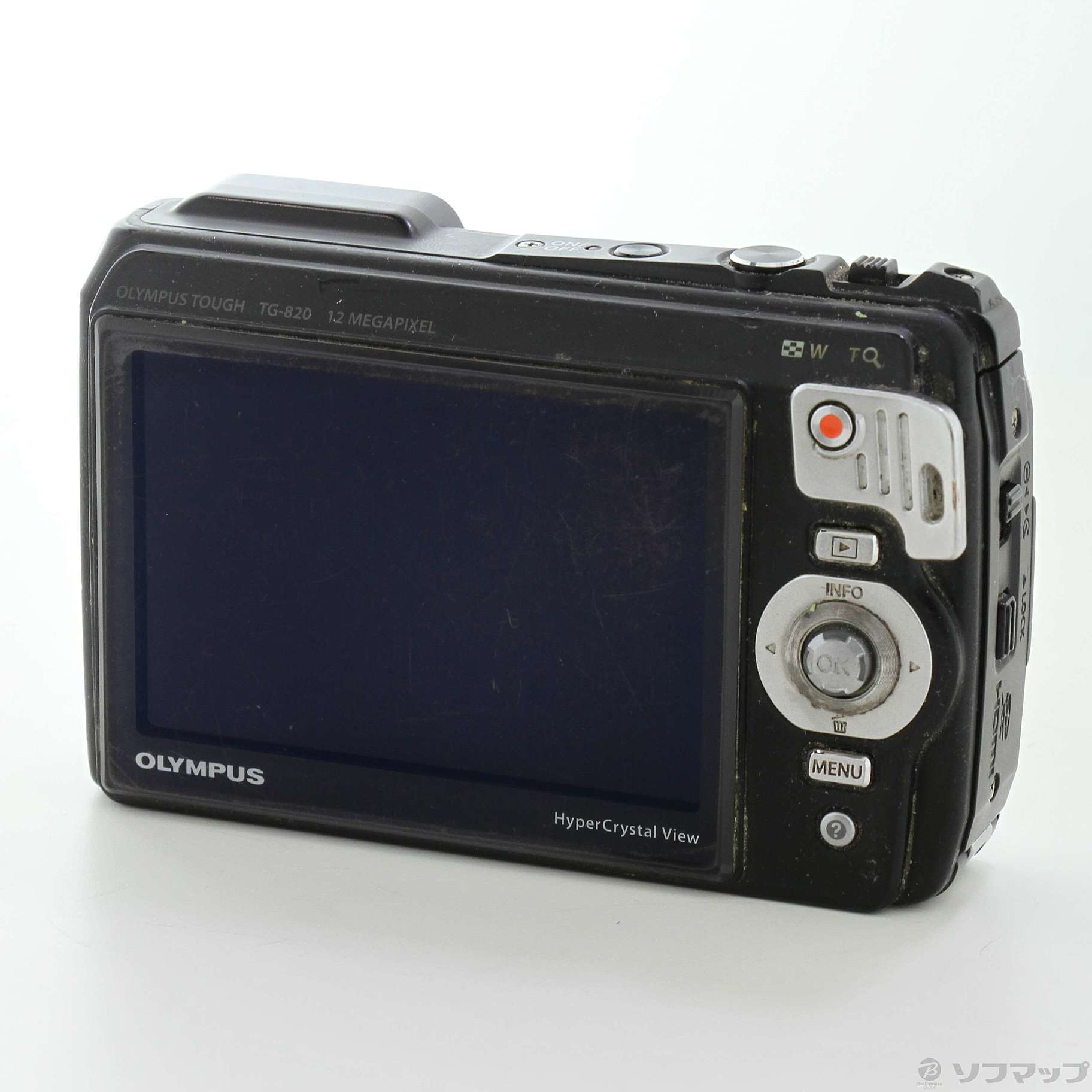 中古】OLYMPUS Tough TG-820 ブラック [2133042006261] - 法人専用