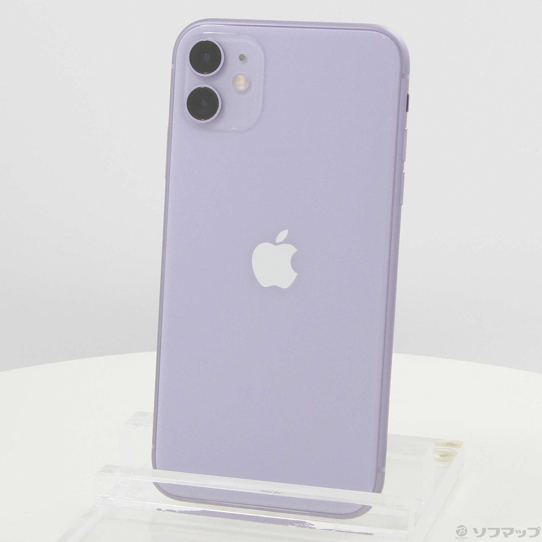 中古】iPhone11 64GB パープル MWLX2J／A SIMフリー [2133042010954