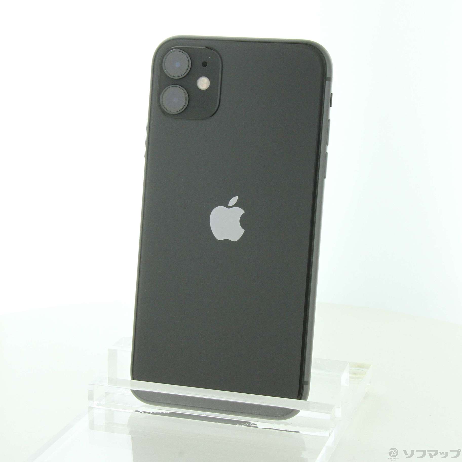 中古】セール対象品 iPhone11 64GB ブラック MWLT2J／A SIMフリー