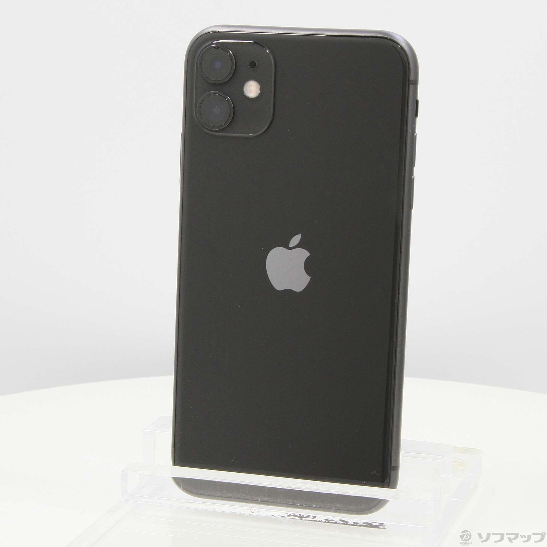 中古】セール対象品 iPhone11 64GB ブラック MWLT2J／A SIMフリー ◇12