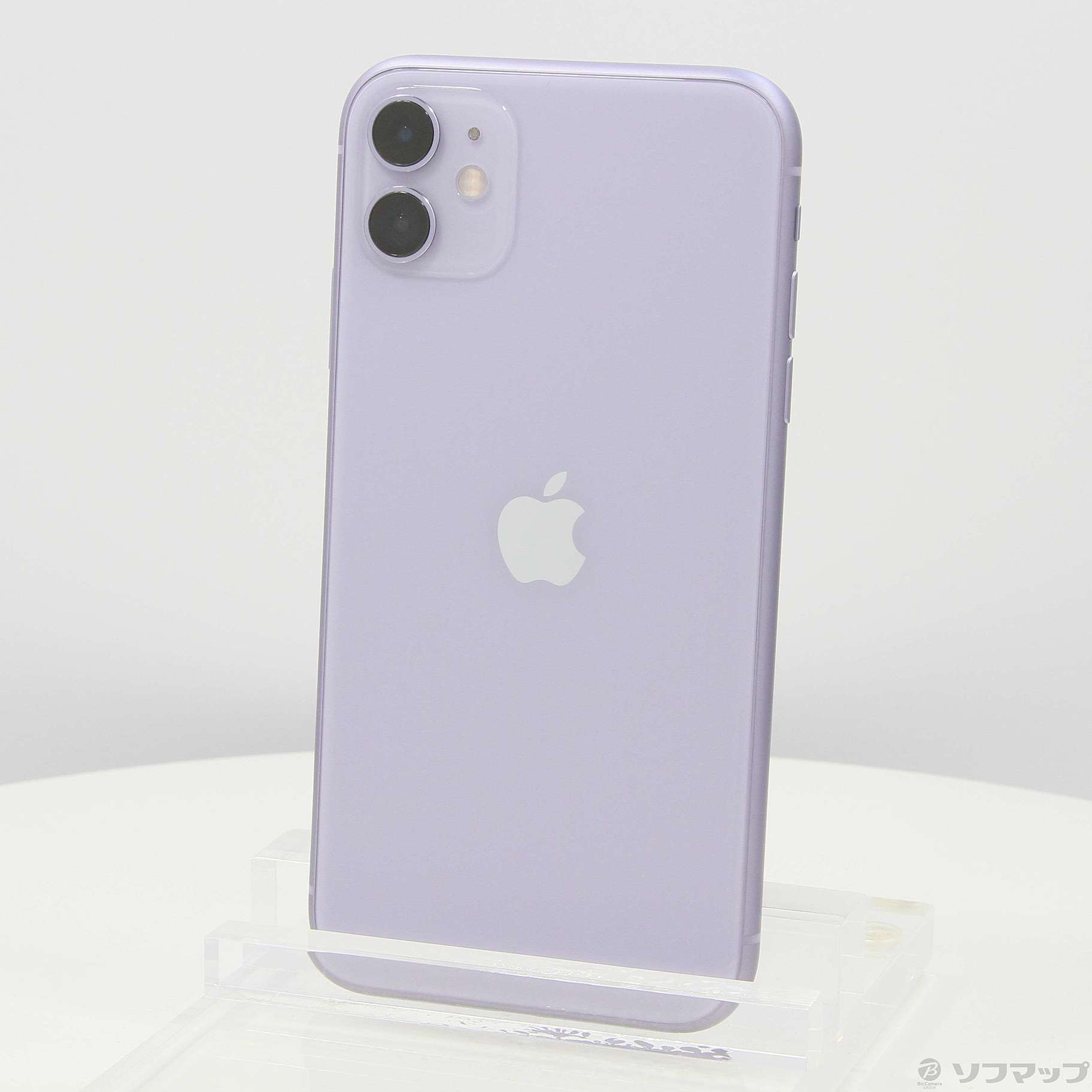 中古】iPhone11 128GB パープル MWM52J／A SIMフリー [2133042013702