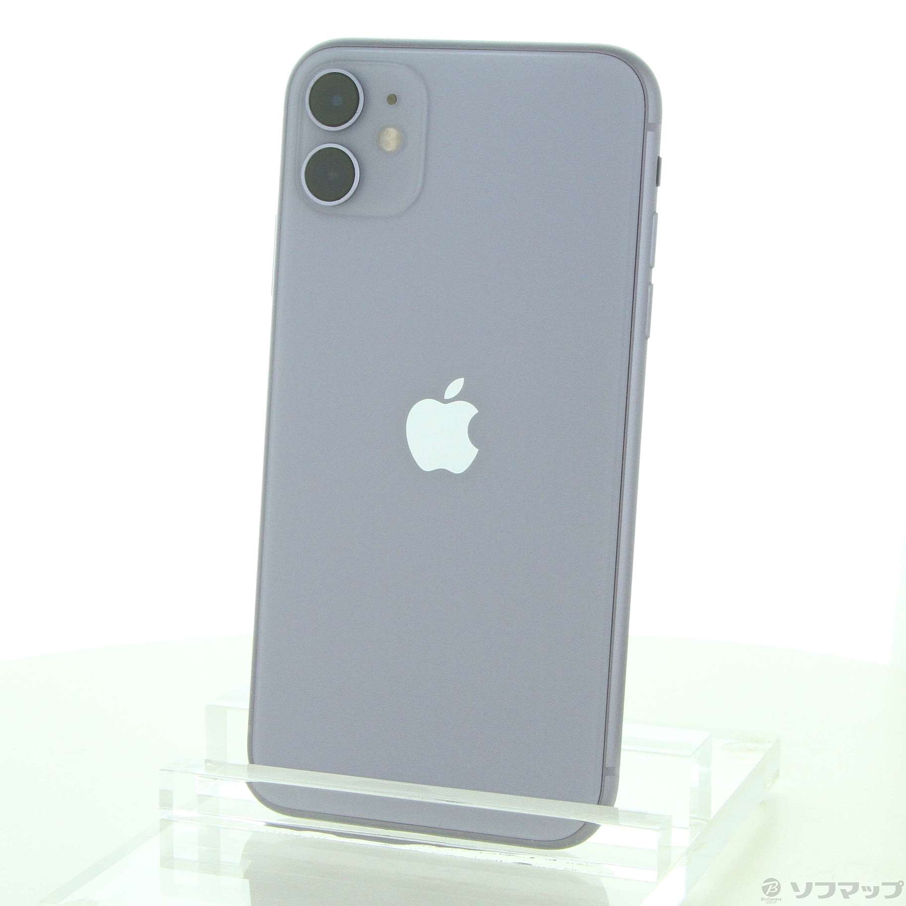 中古】iPhone11 128GB パープル MWM52J／A SIMフリー ◇11/26(土