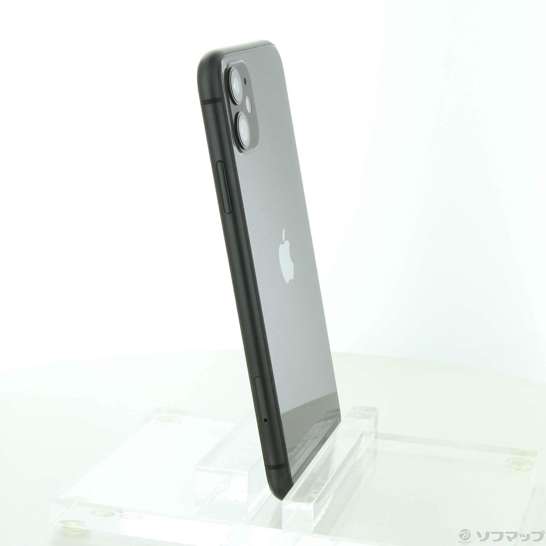 中古】iPhone11 64GB ブラック MWLT2J／A SIMフリー [2133042014204