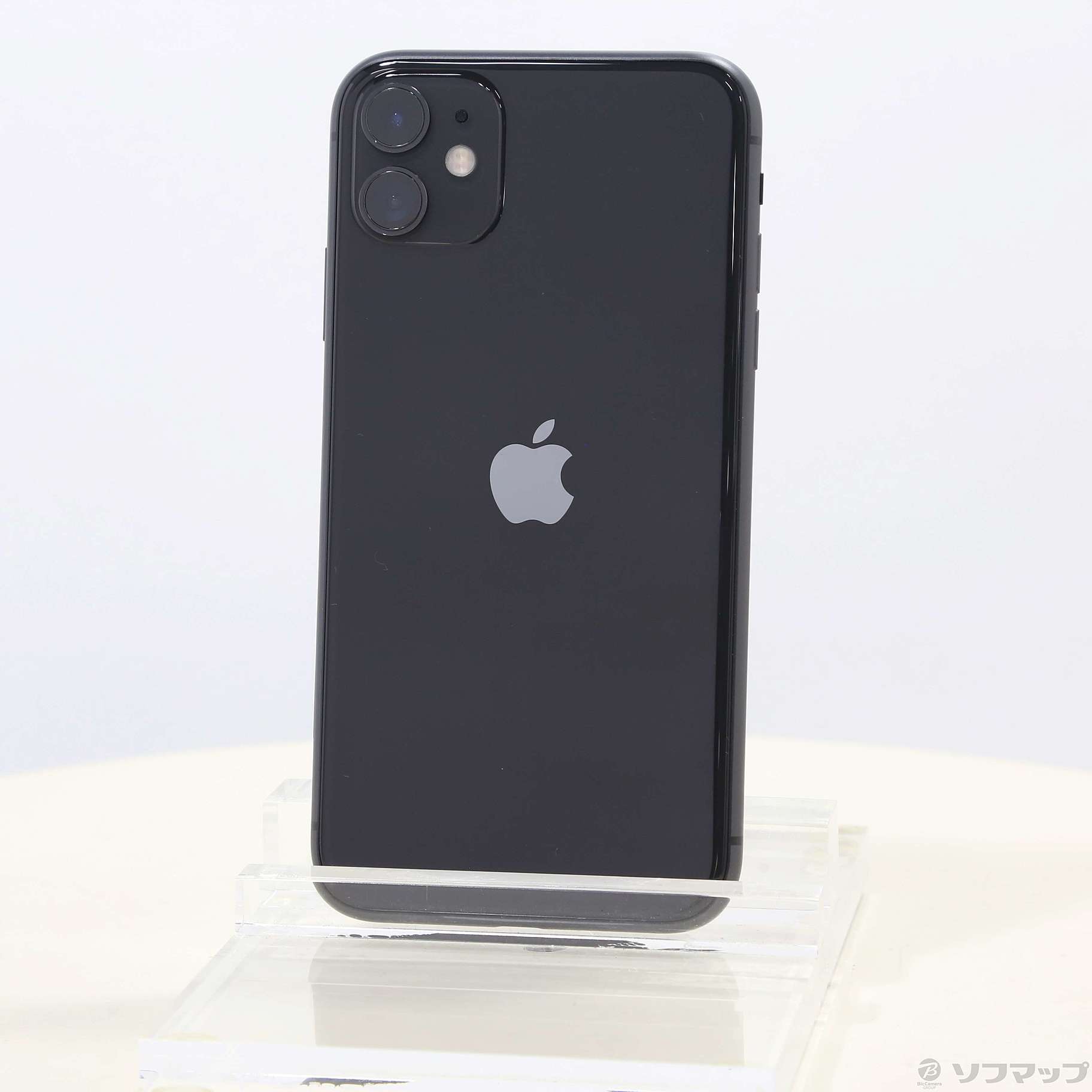 中古】iPhone11 64GB ブラック MHDA3J／A SIMフリー [2133042015836