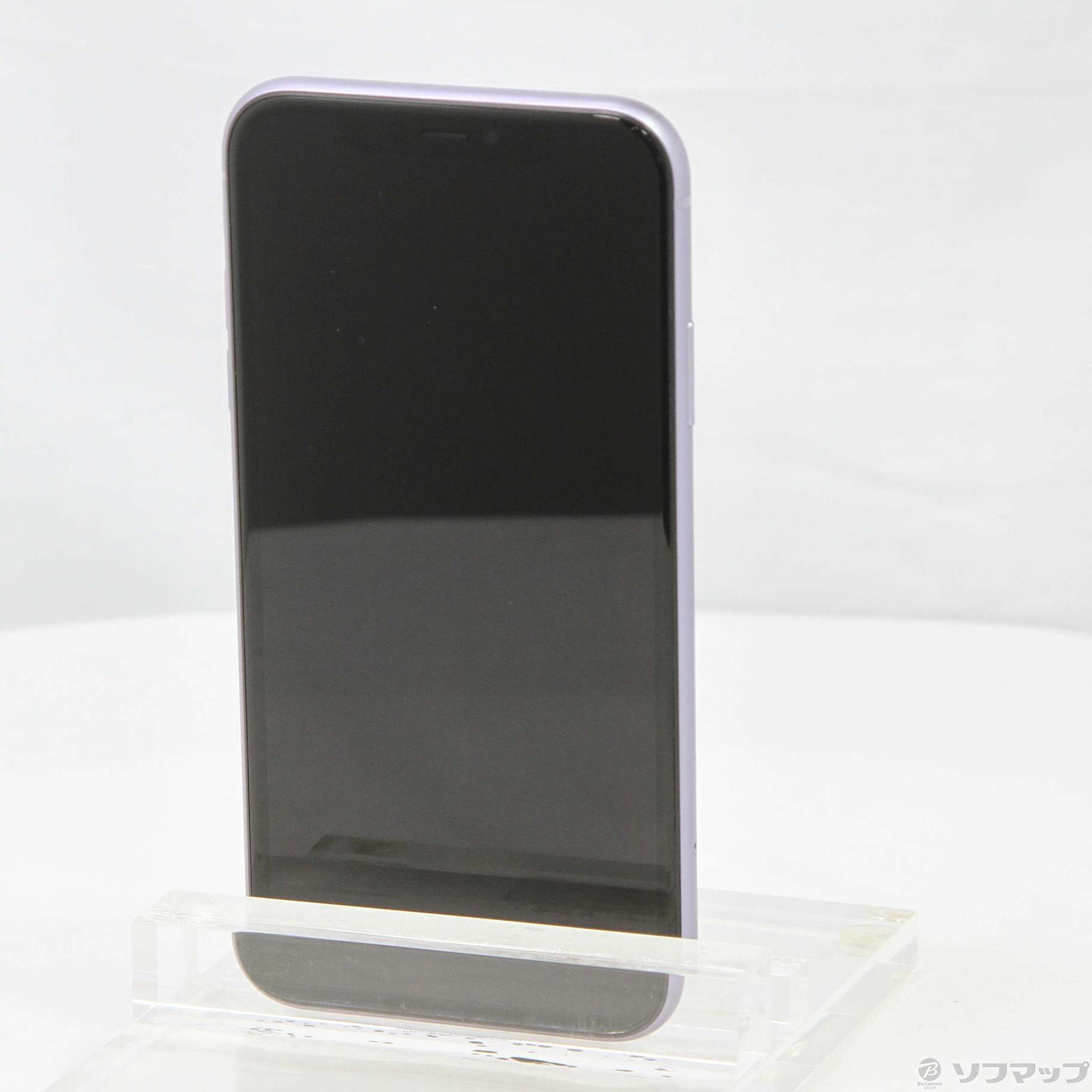 中古】iPhone11 64GB パープル MWLX2J／A SIMフリー ◇10/14(金)値下げ