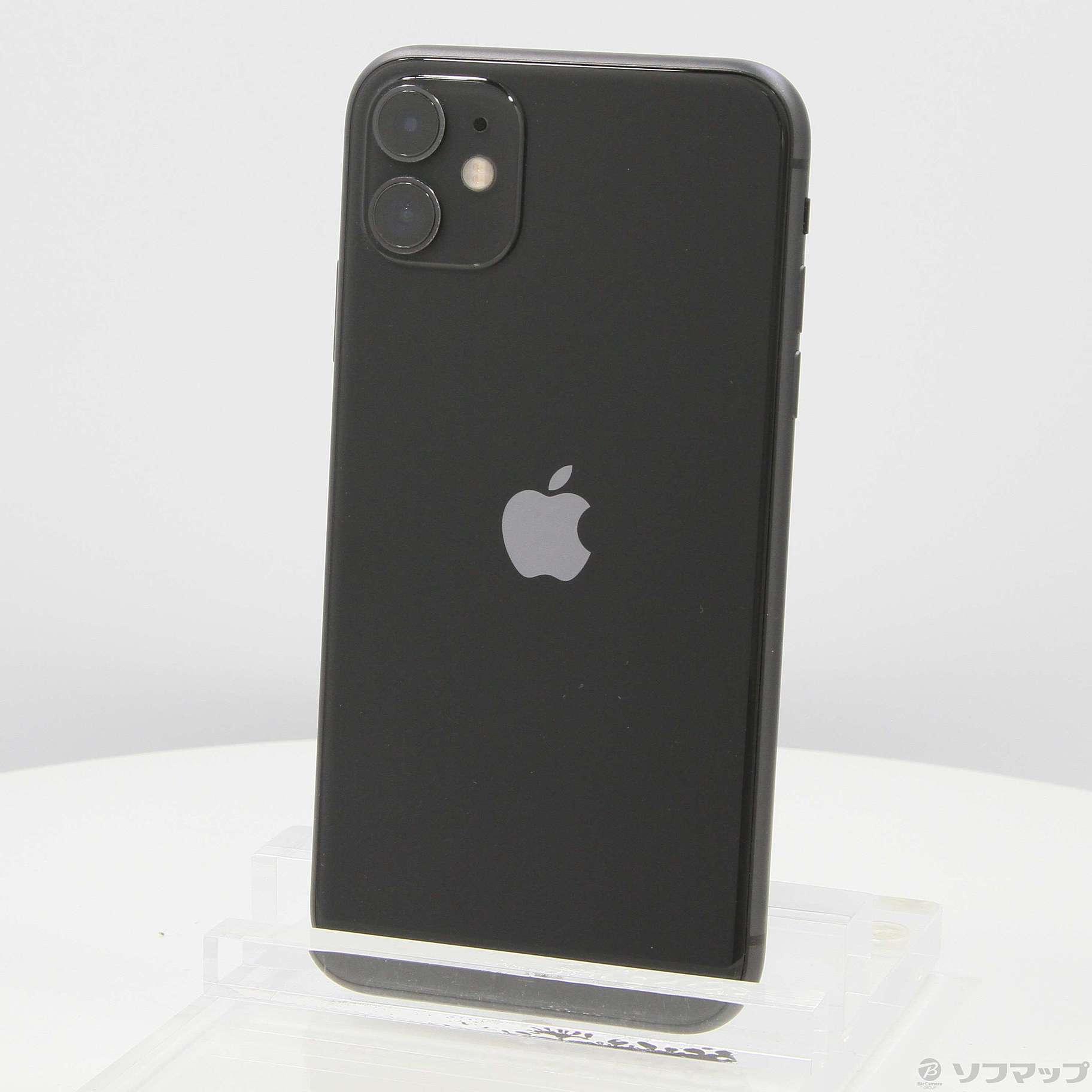 中古】iPhone11 128GB ブラック MWM02J／A SIMフリー [2133042017052